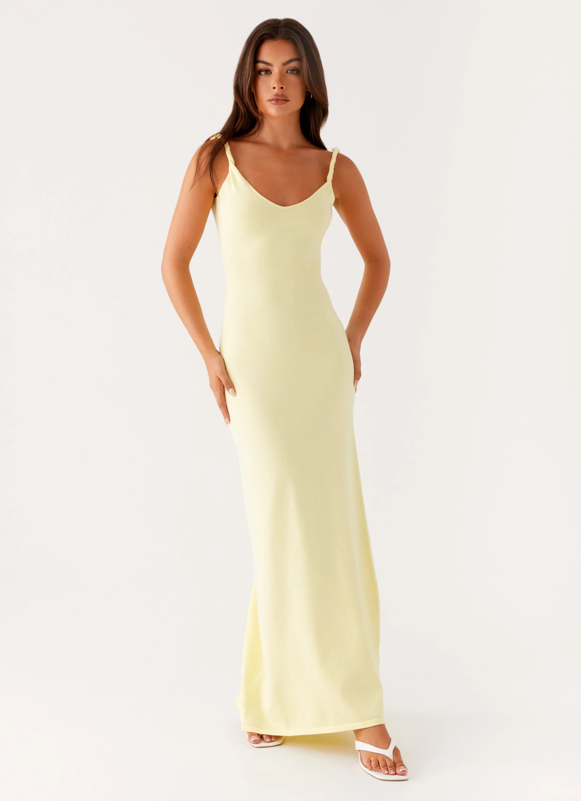 Anastasia Maxi Dress - Yellow - Image 4