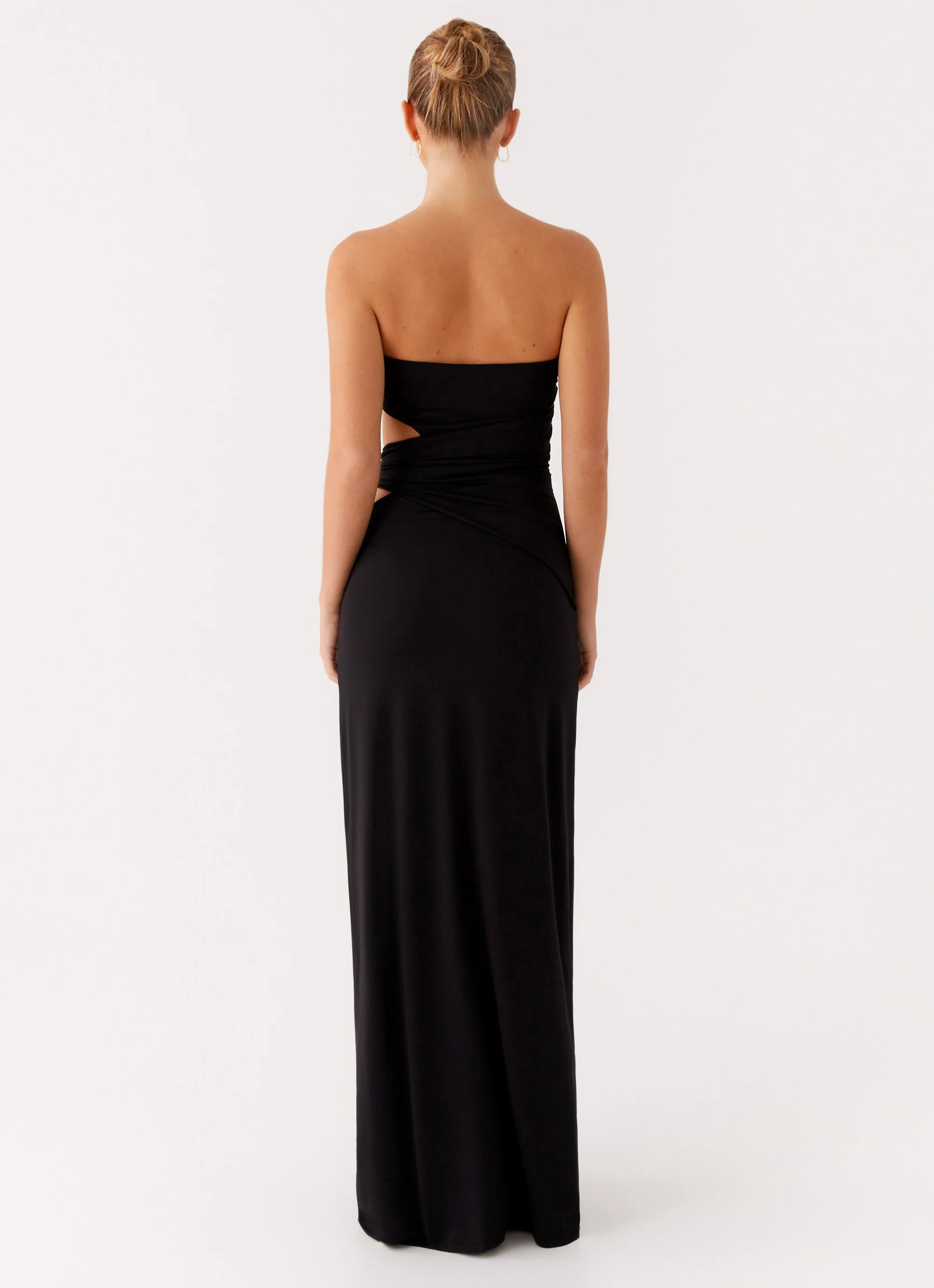 Anetta Maxi Dress - Black - Image 4