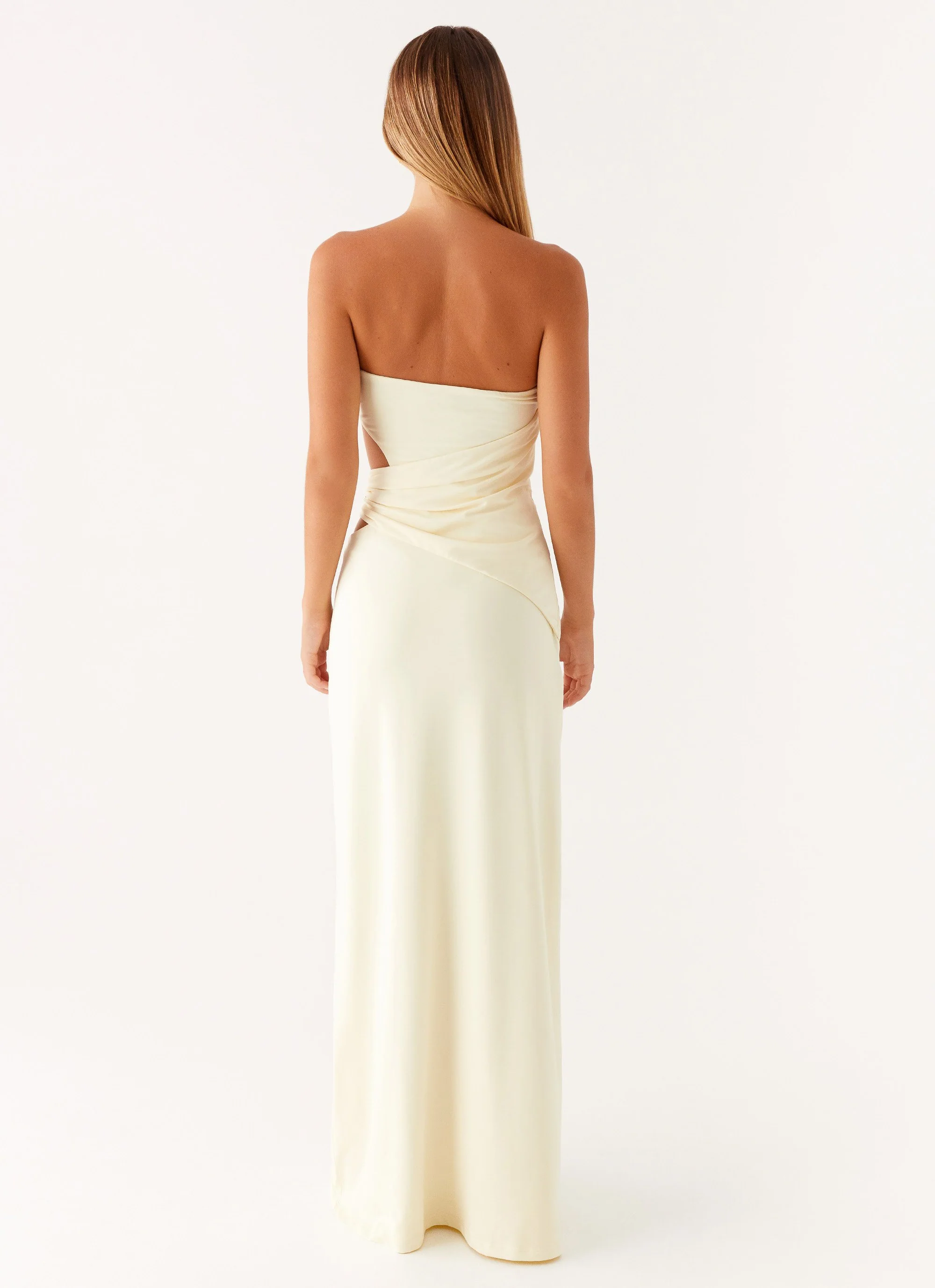 Anetta Maxi Dress - Yellow - Image 3