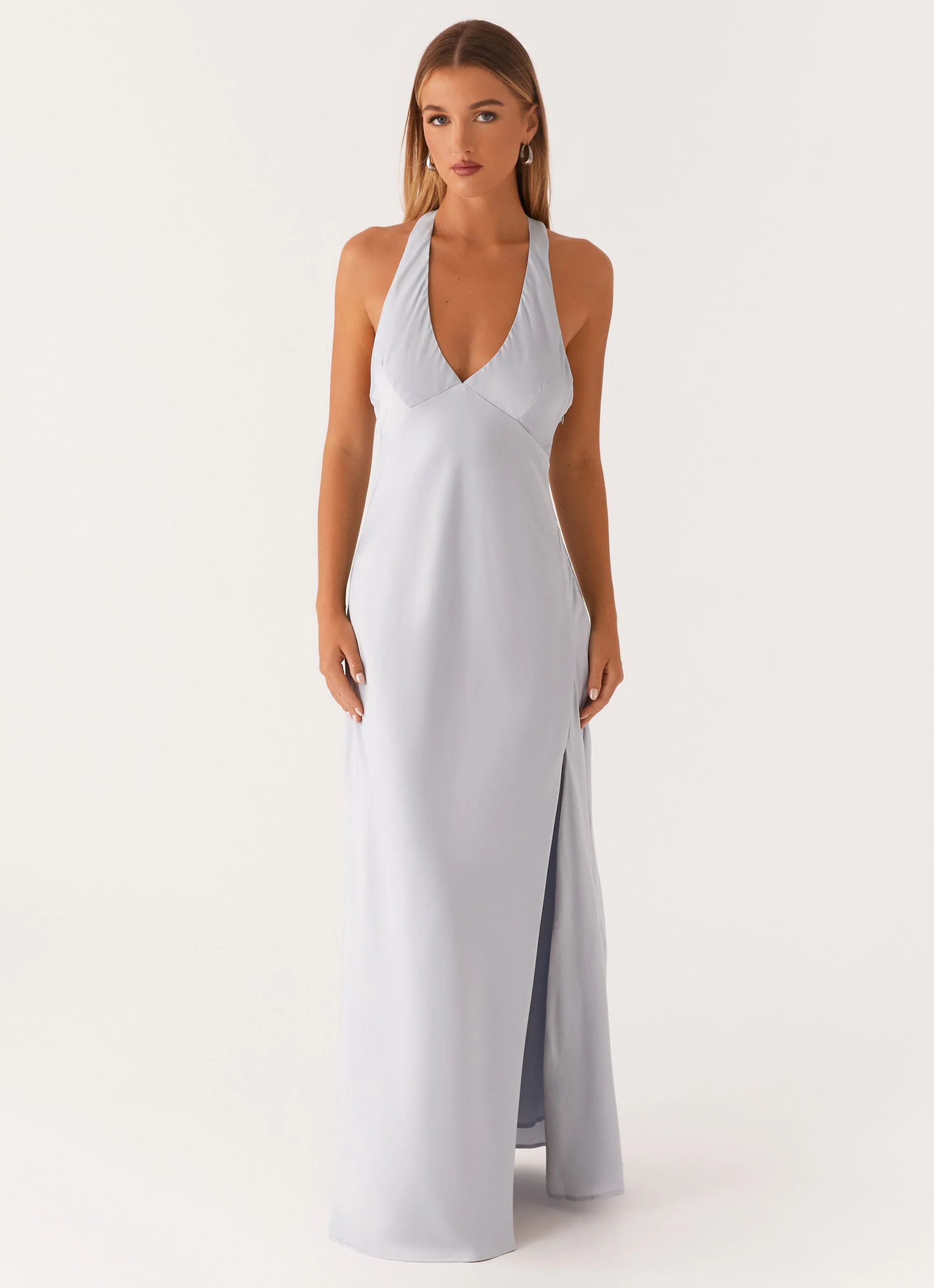 Angie Maxi Dress - Blue - Image 2