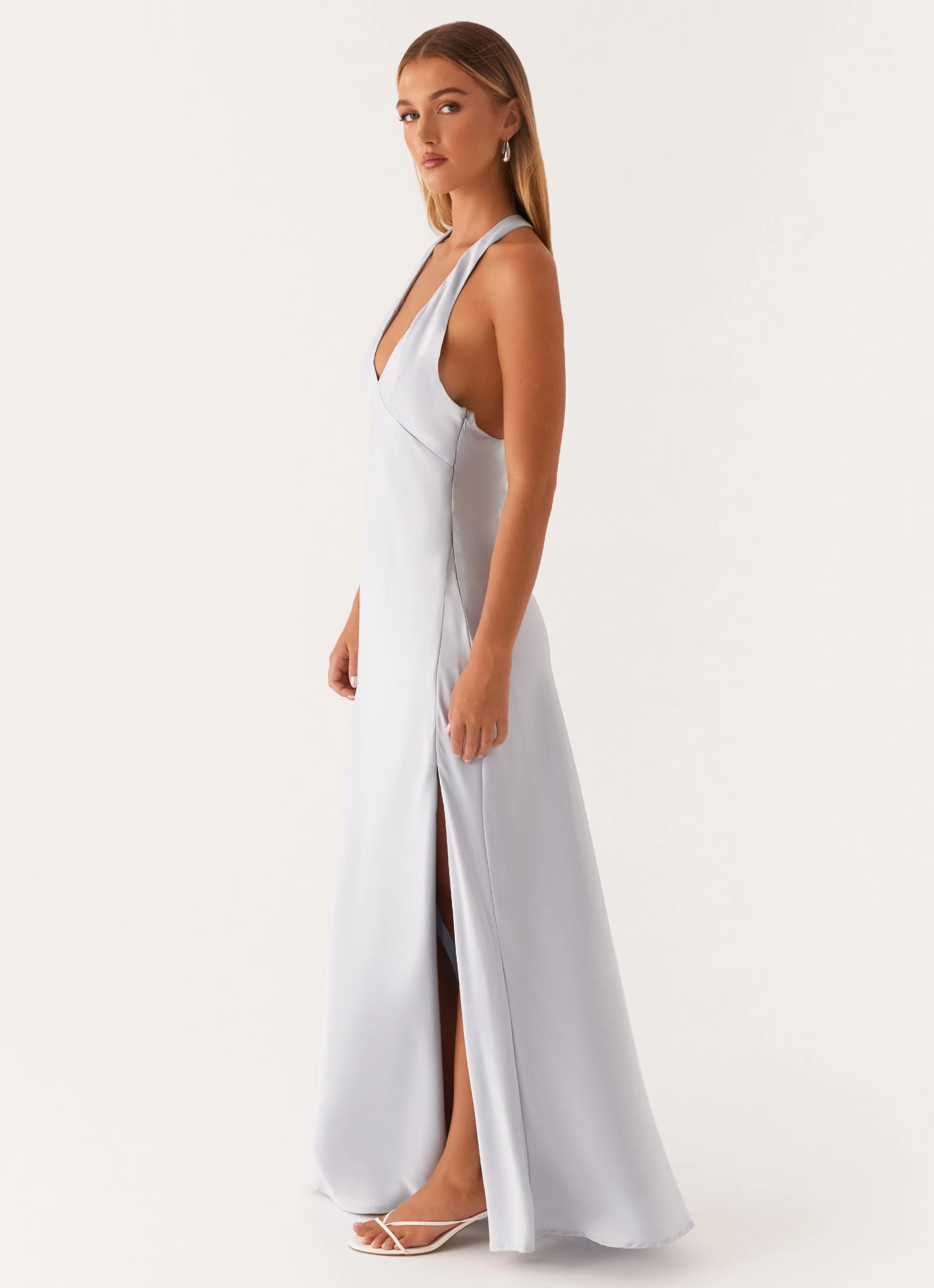 Angie Maxi Dress - Blue - Image 3