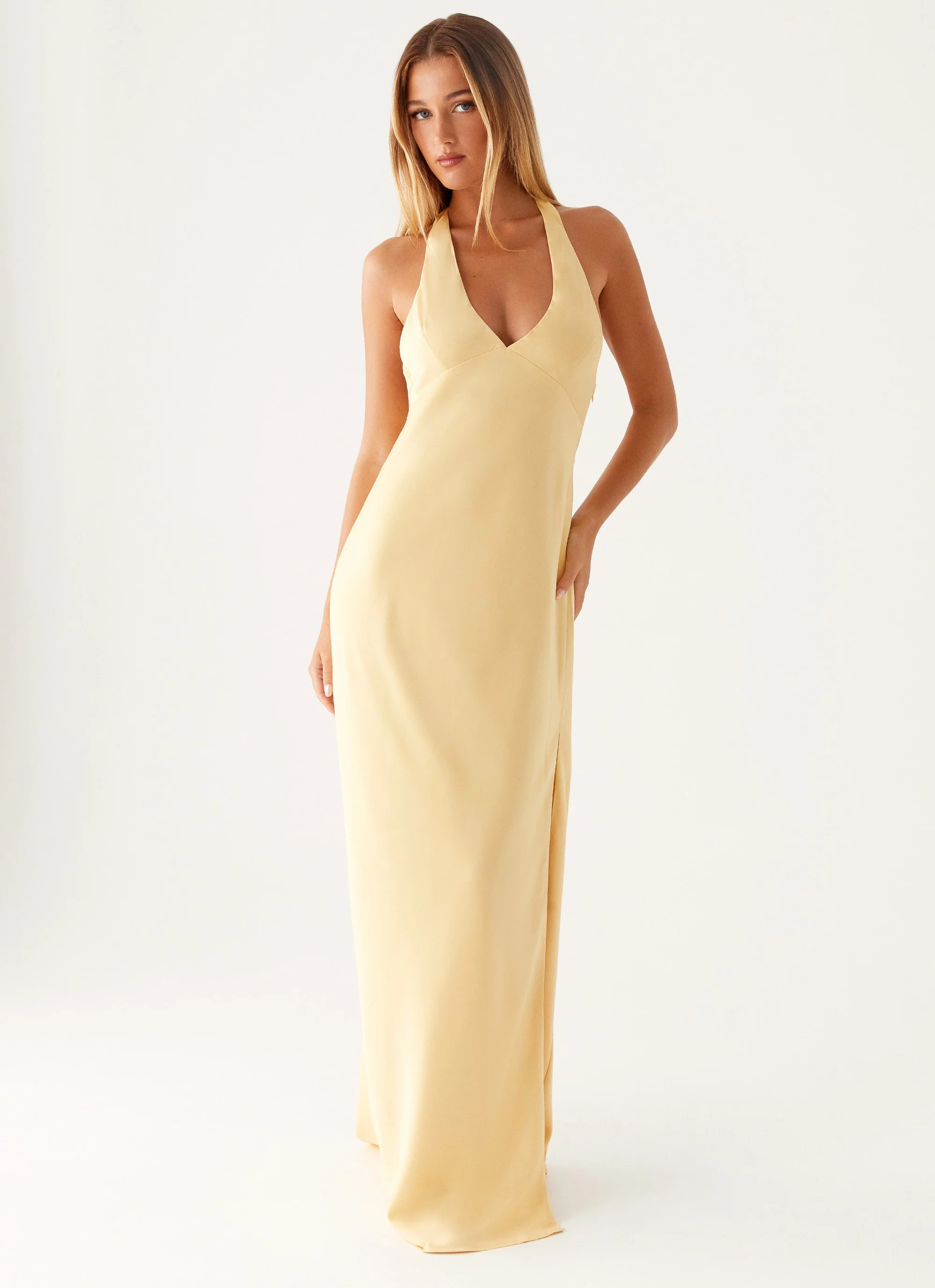 Angie Maxi Dress - Yellow - Image 5