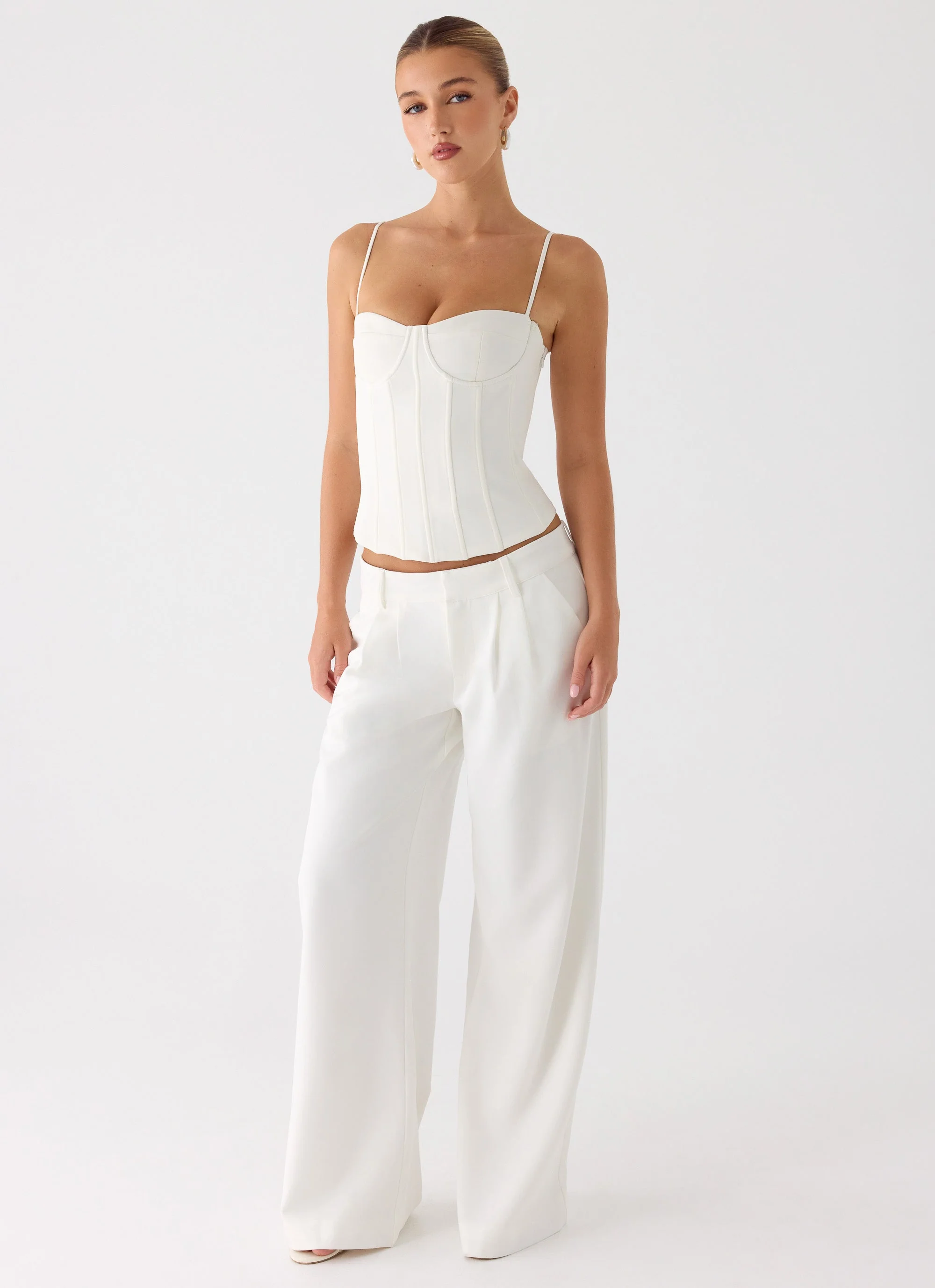Ania Corset Top - Ivory - Image 8