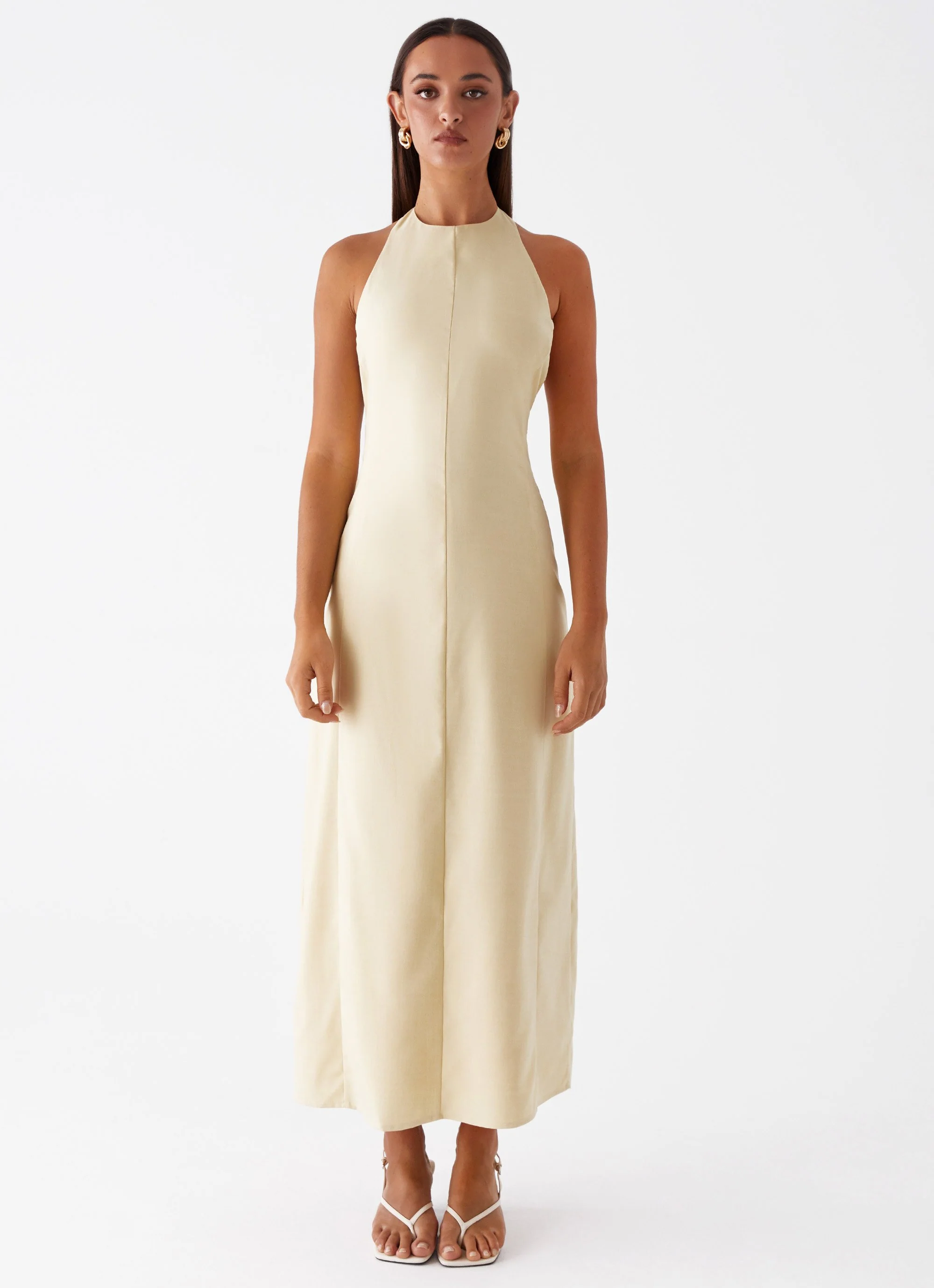 Anita Maxi Dress - Yellow - Image 2