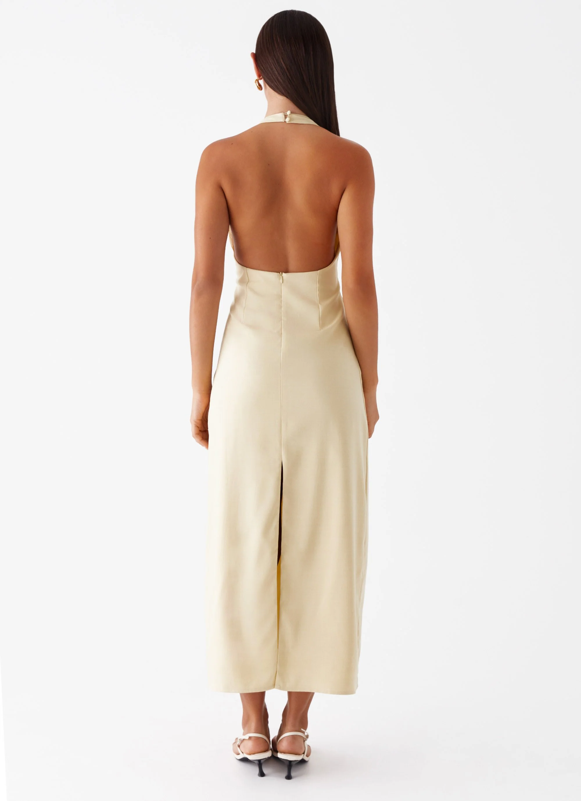 Anita Maxi Dress - Yellow - Image 4