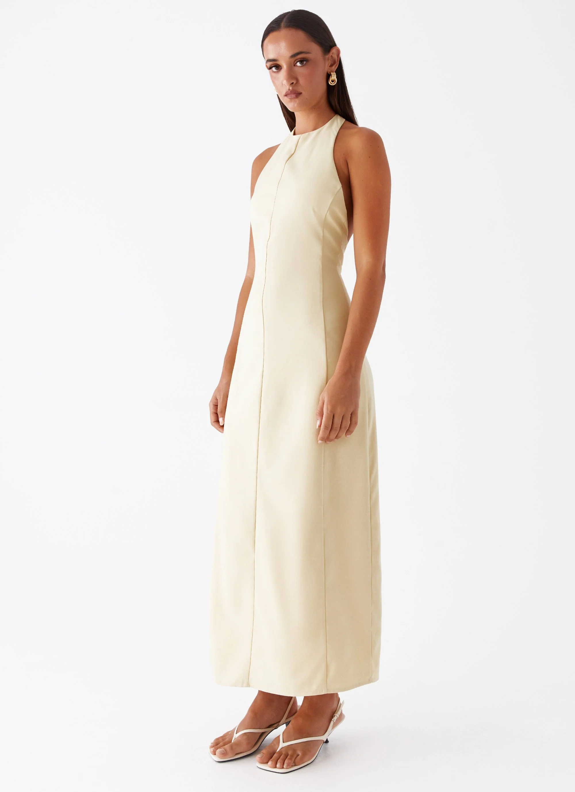 Anita Maxi Dress - Yellow - Image 6