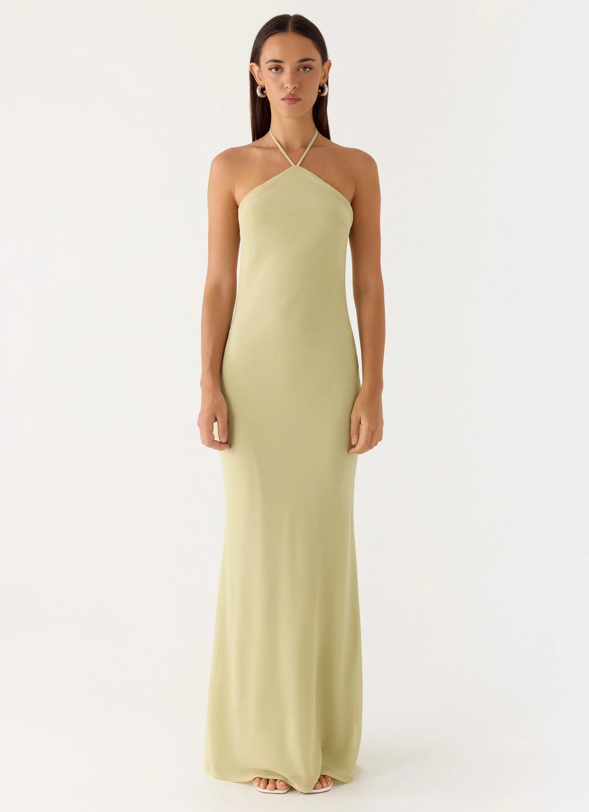 Anouk Halter Maxi Dress - Sage - Image 2