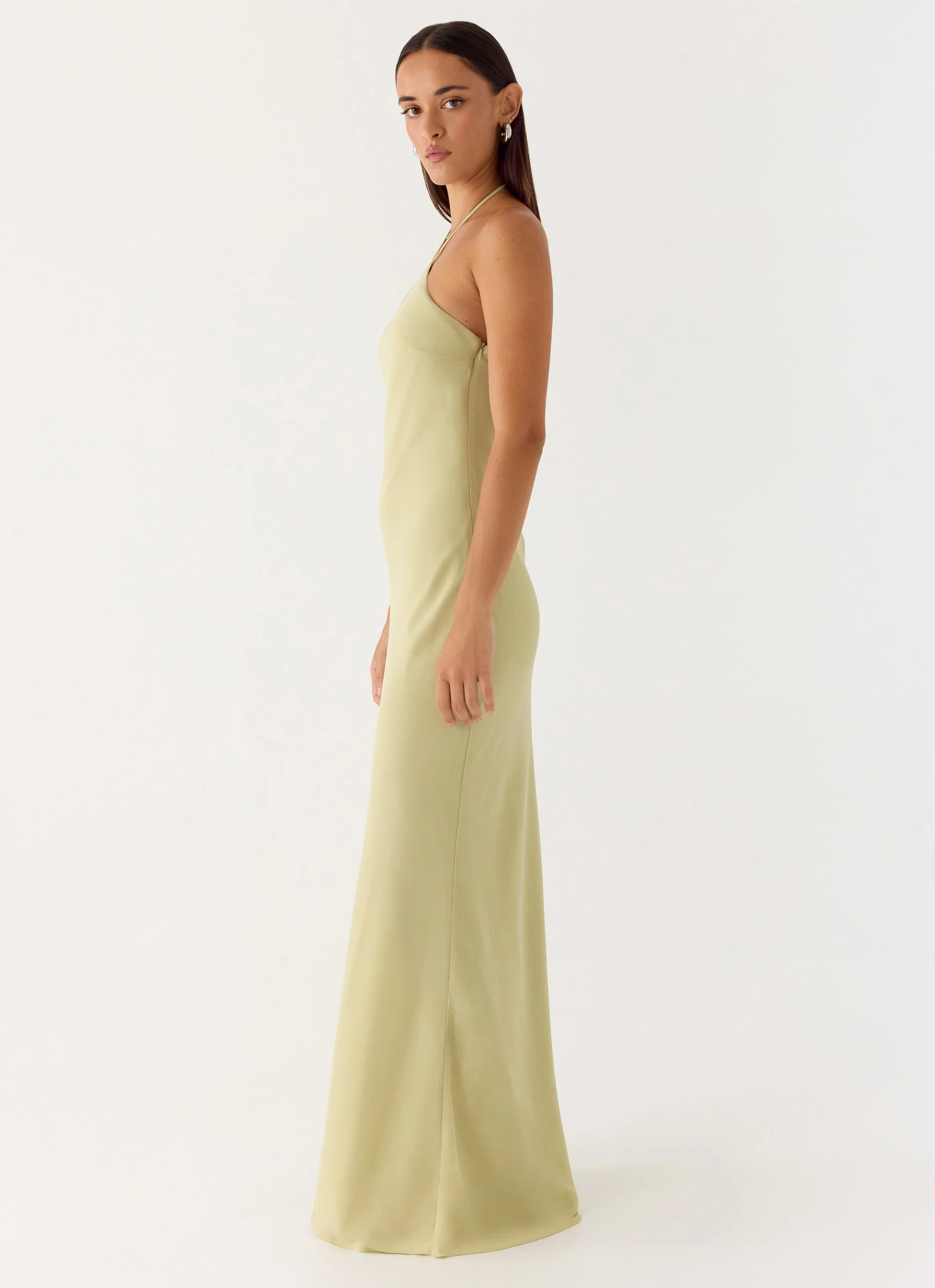 Anouk Halter Maxi Dress - Sage - Image 3