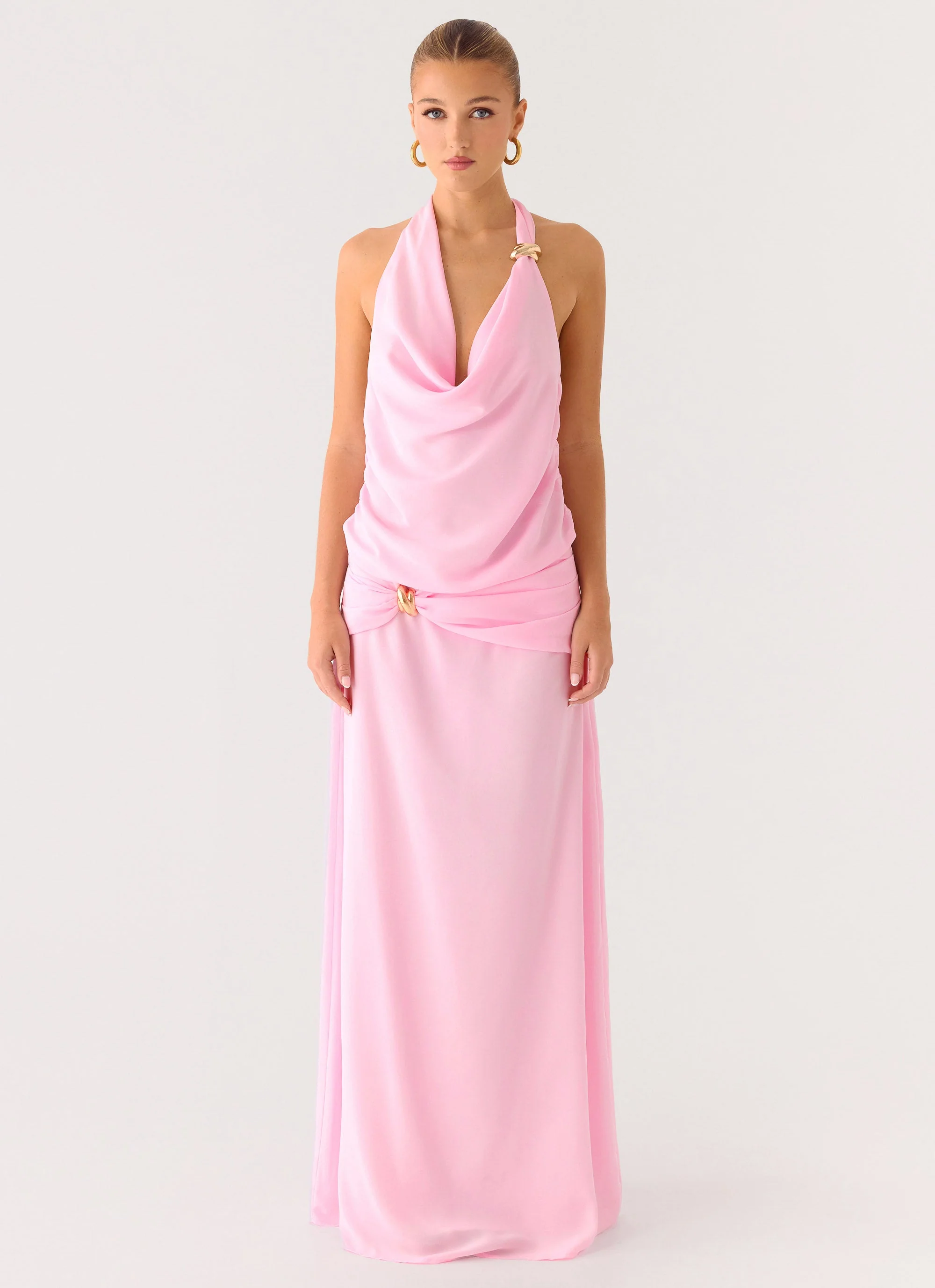 Anuhea Cowl Top - Pink - Image 4