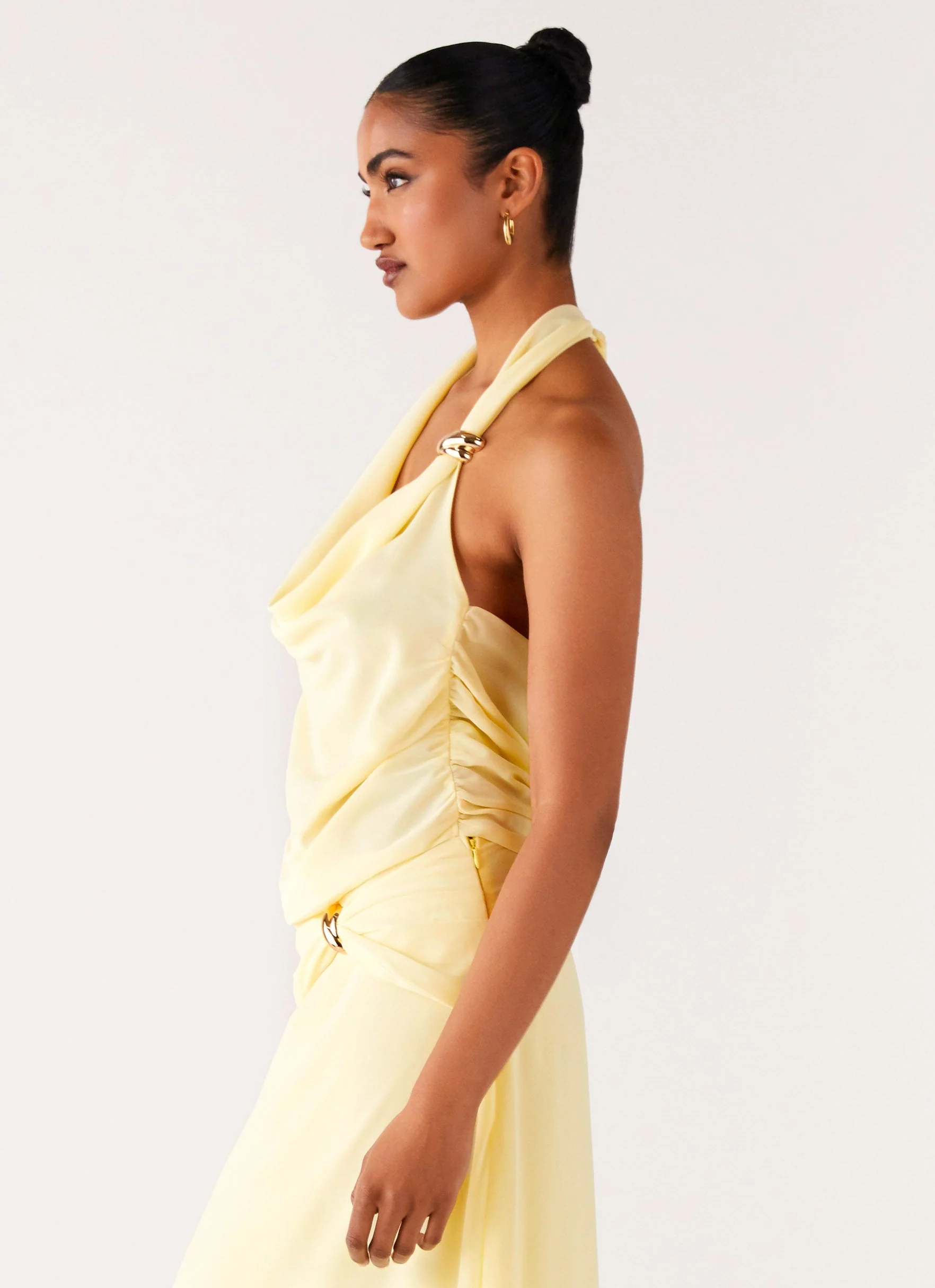 Anuhea Cowl Top - Yellow - Image 6