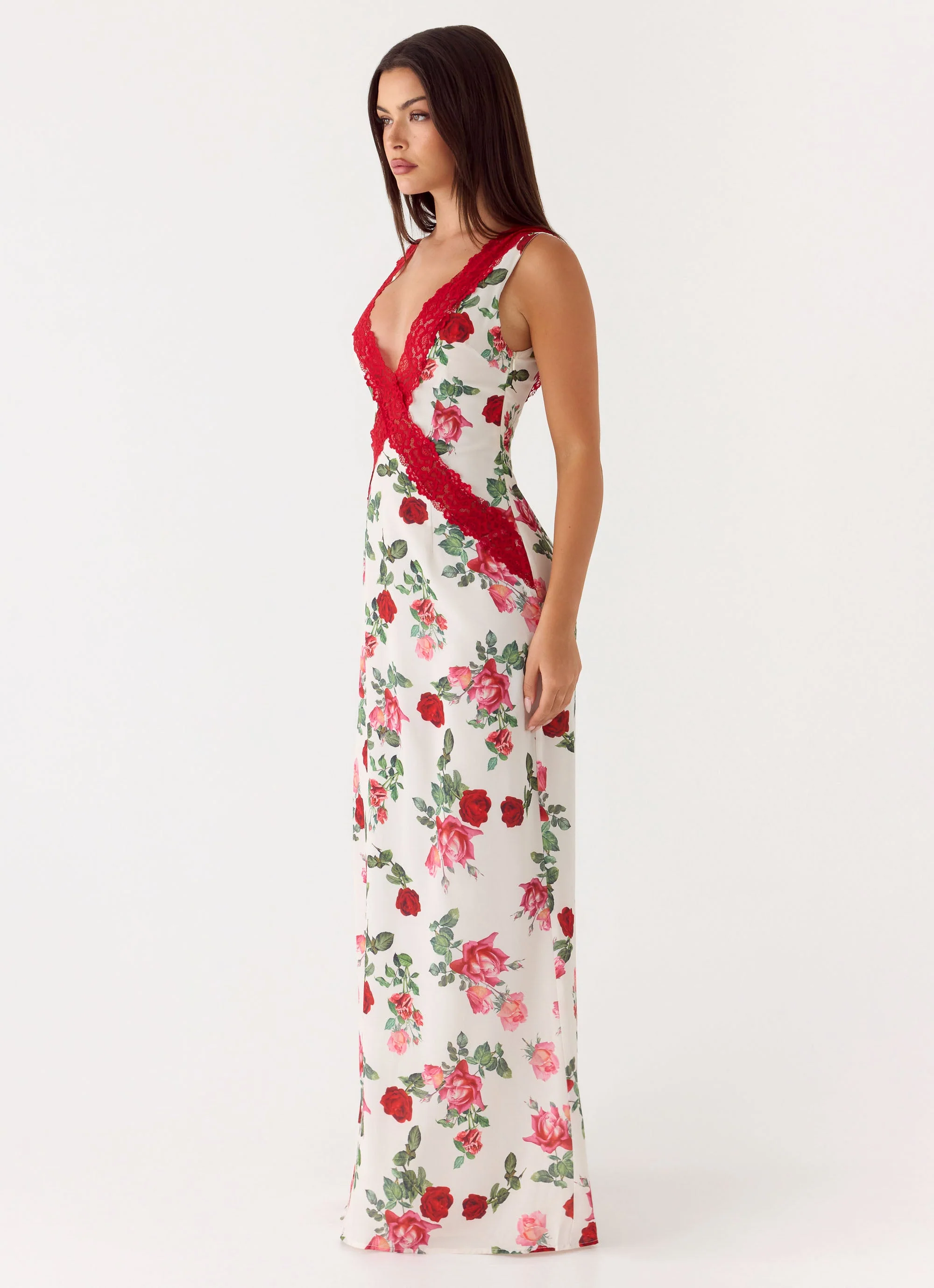 Aoifie Maxi Dress - Ivory Bloom - Image 2