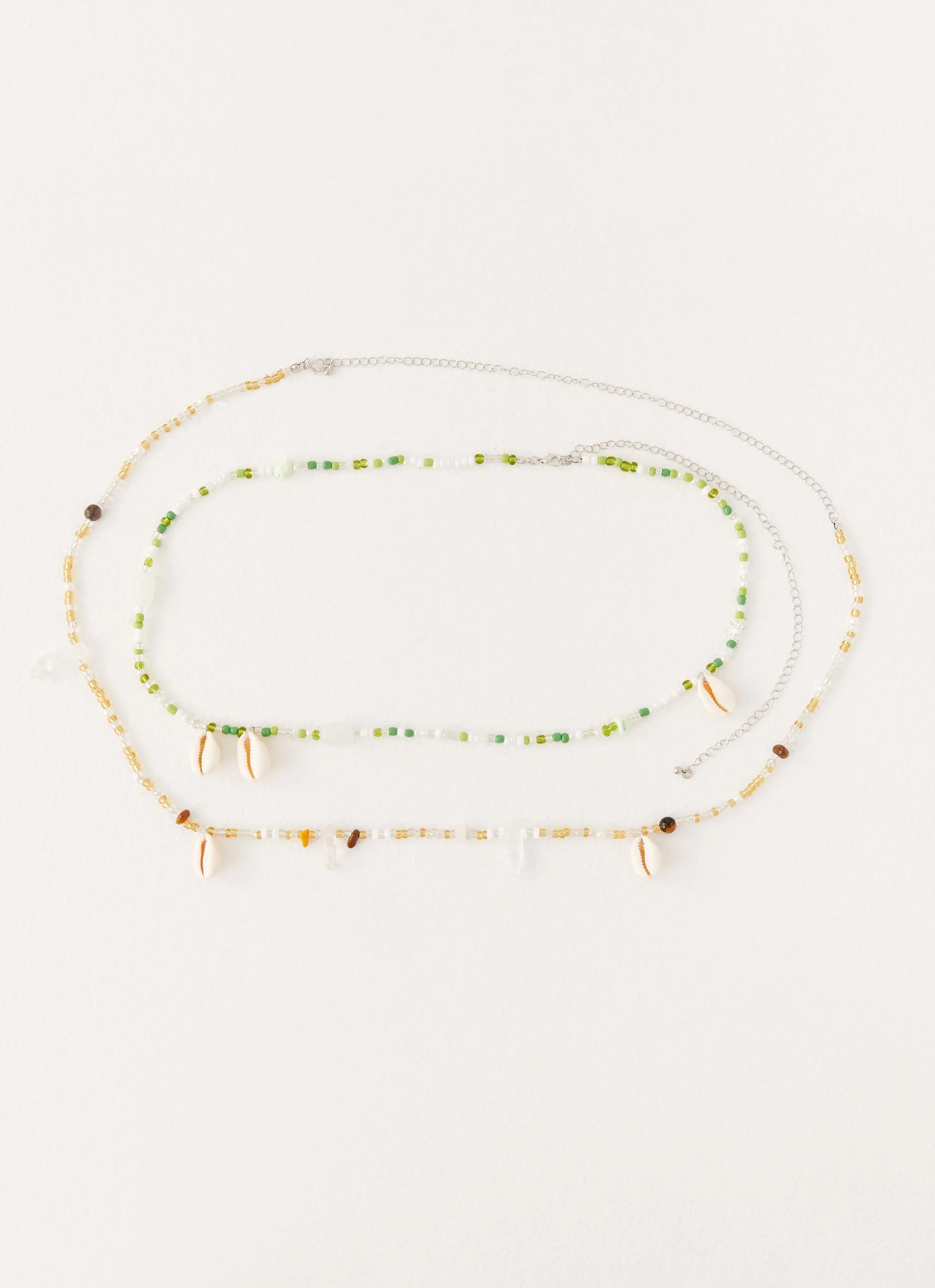 Aphrodite Belly Chain - Green - Image 2