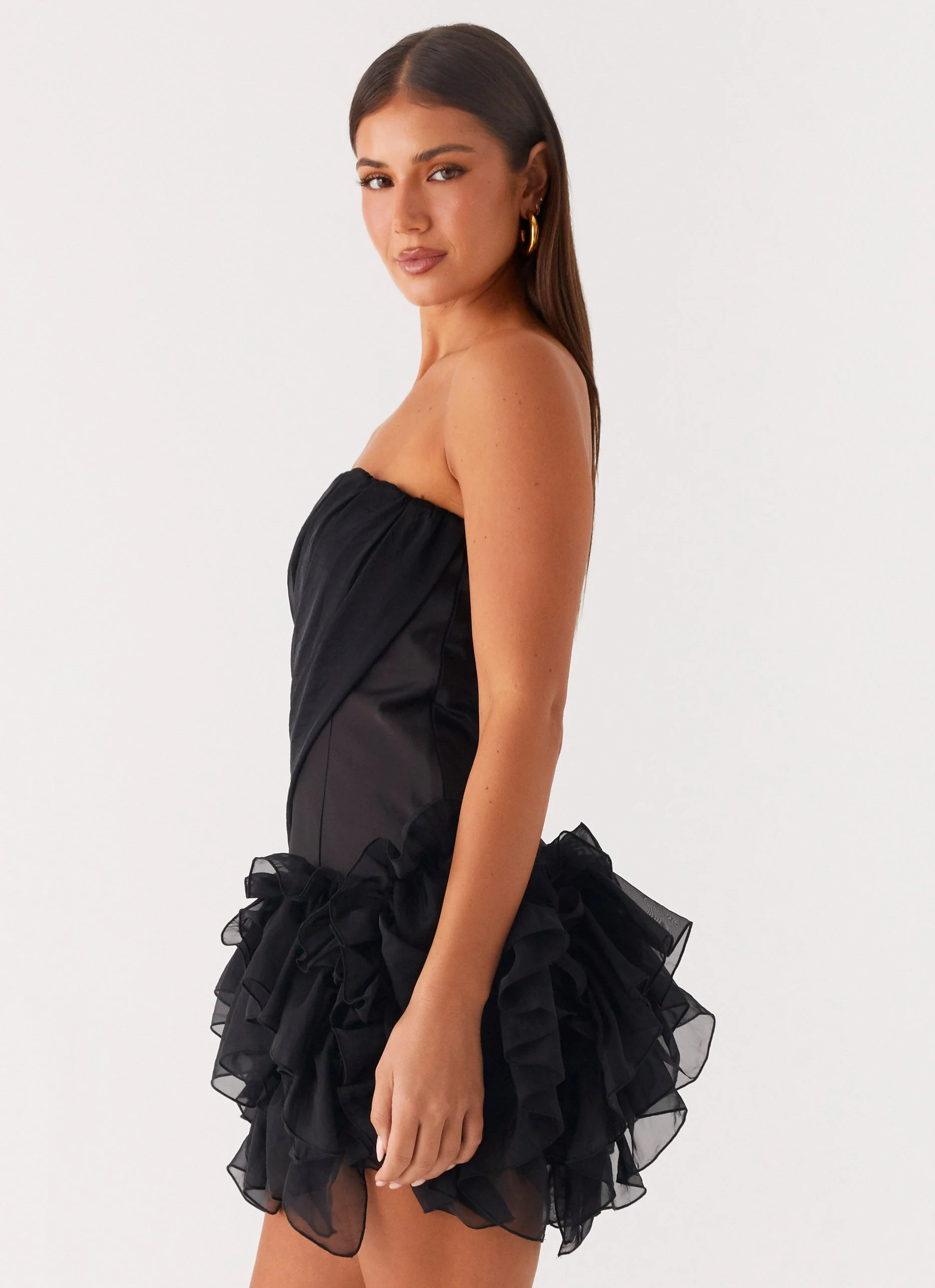 Arabian Nights Mini Dress - Black - Image 3