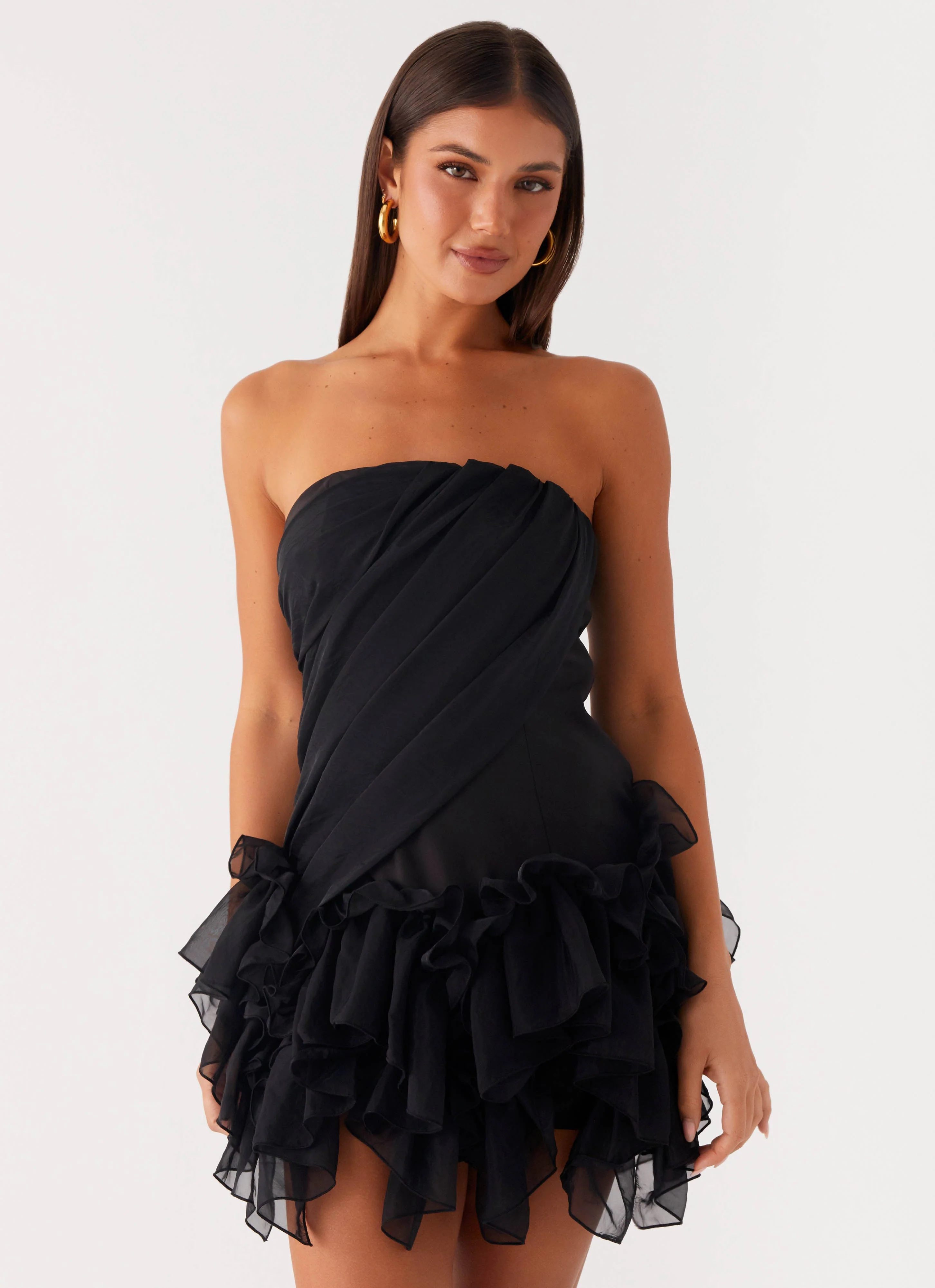 Arabian Nights Mini Dress - Black - Image 5