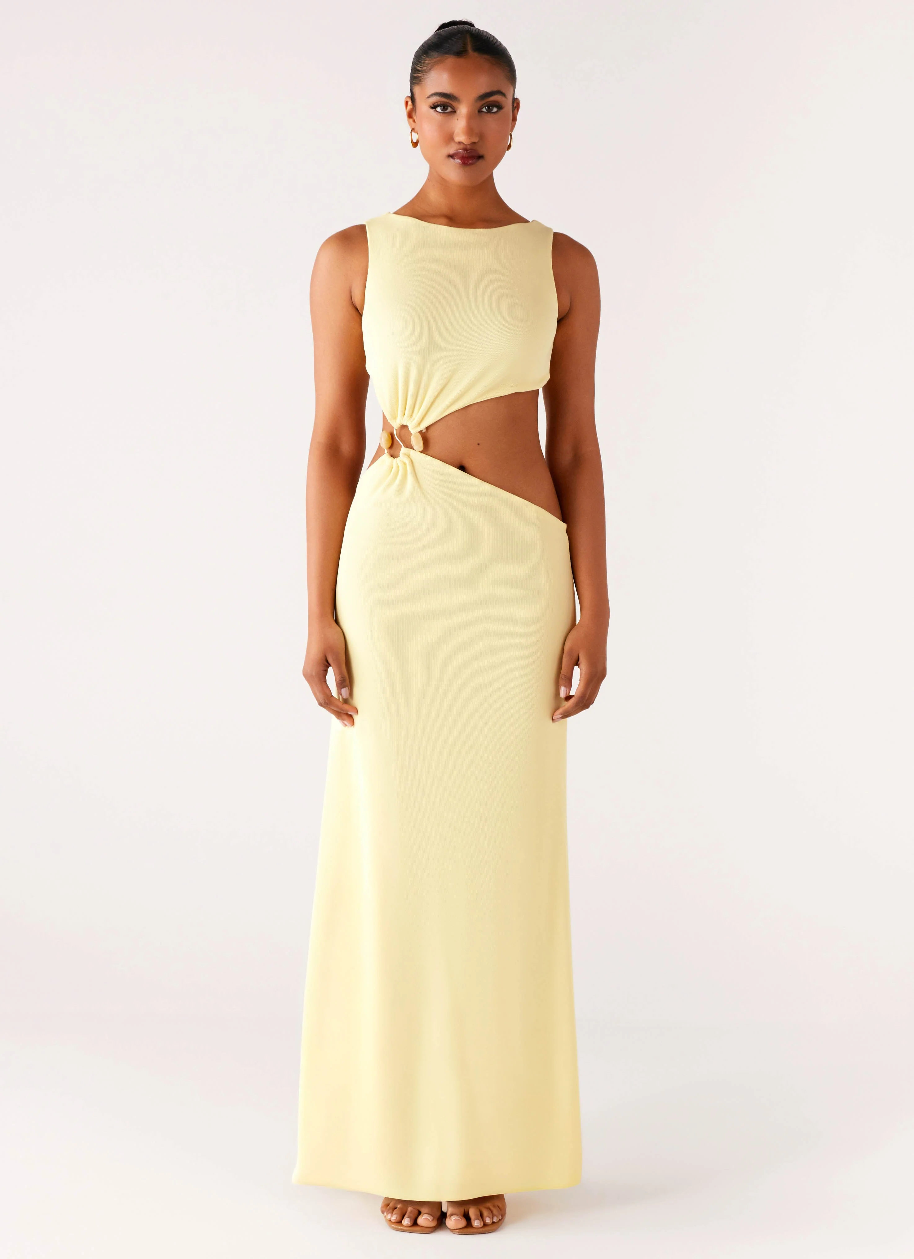 Aruba Hardware Maxi Dress - Yellow - Image 4