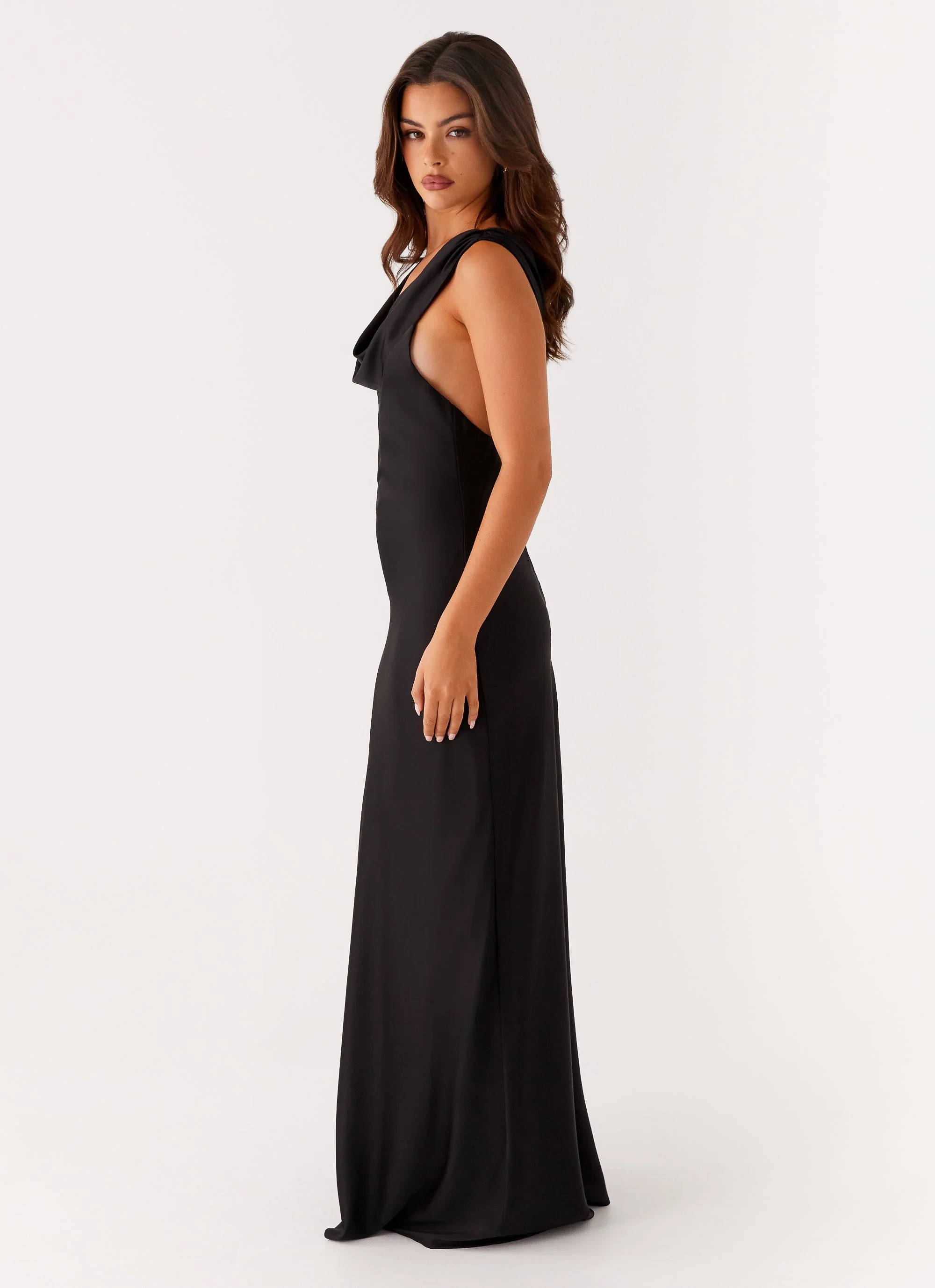 Arya Maxi Dress - Black - Image 2