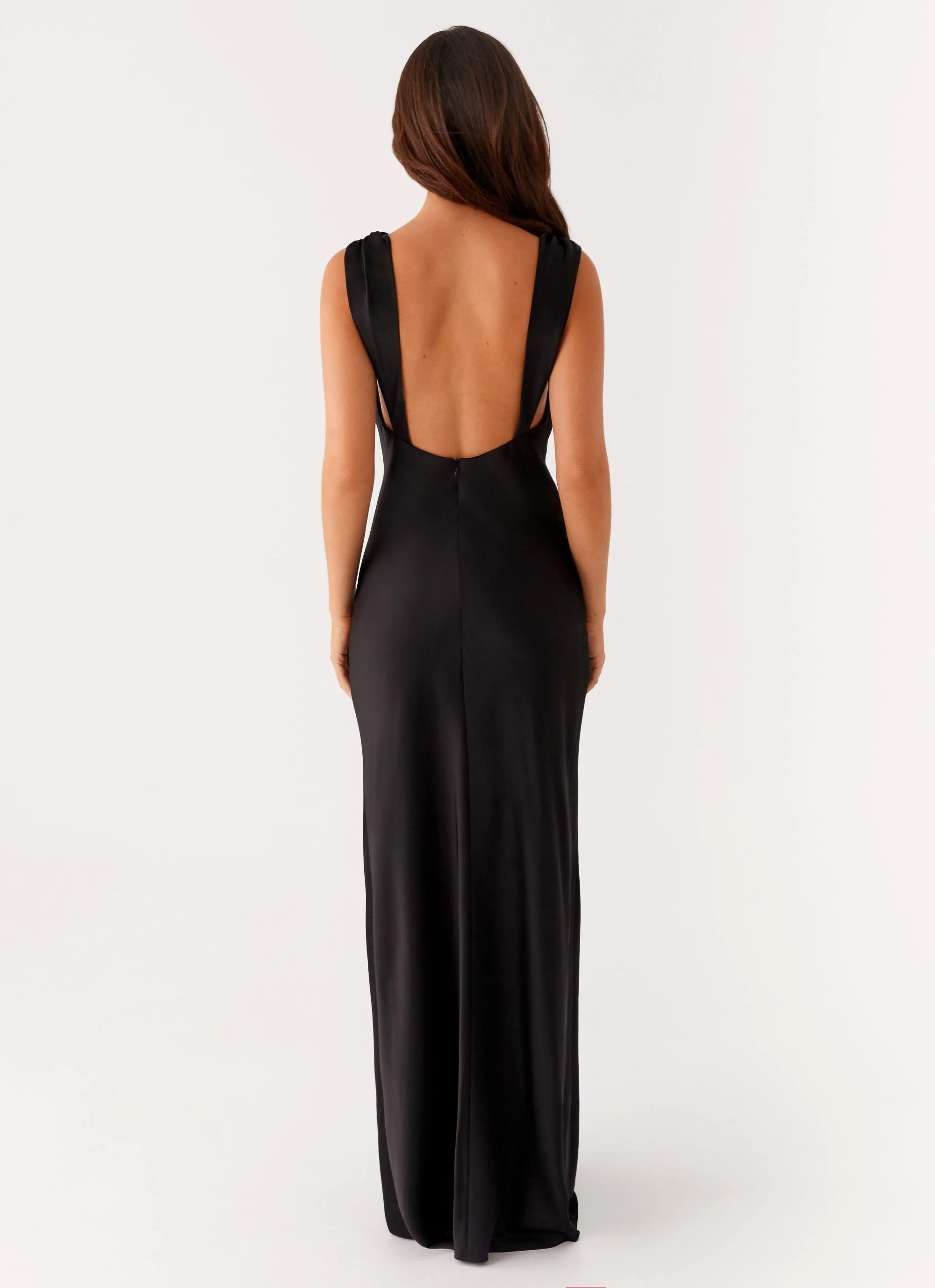 Arya Maxi Dress - Black - Image 3
