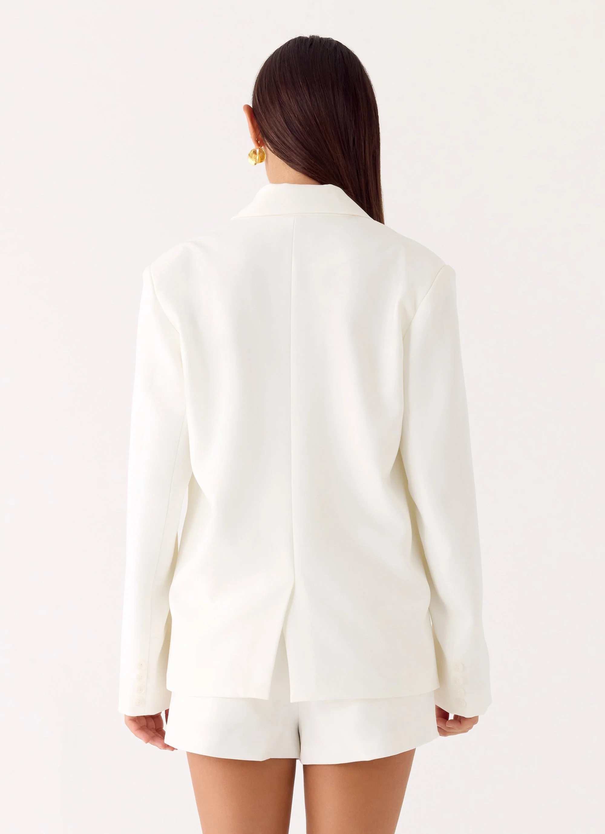 Asher Suiting Blazer - White - Image 3