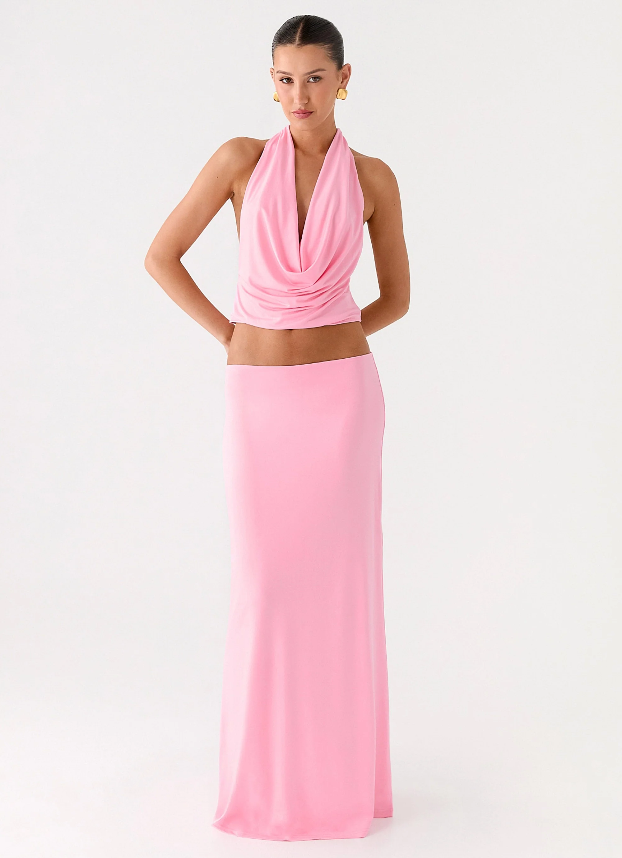 Ashi Maxi Skirt - Pink - Image 6