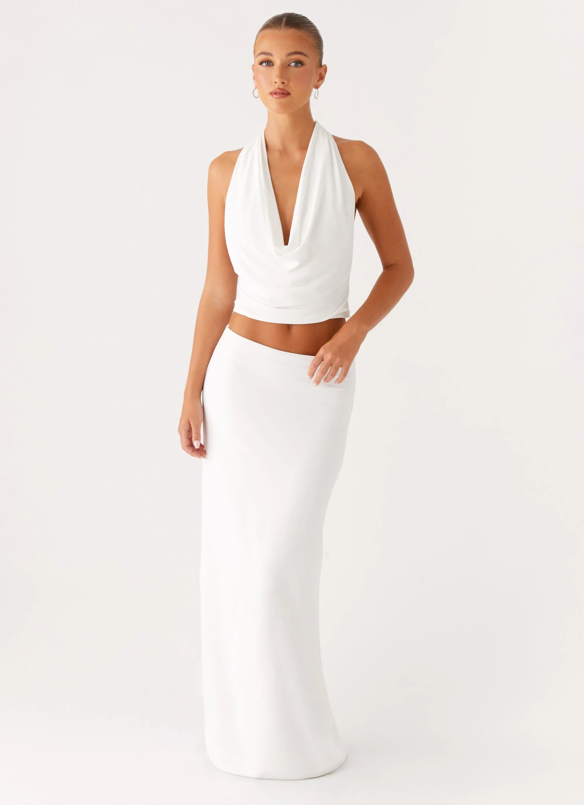 Ashi Maxi Skirt - White - Image 6