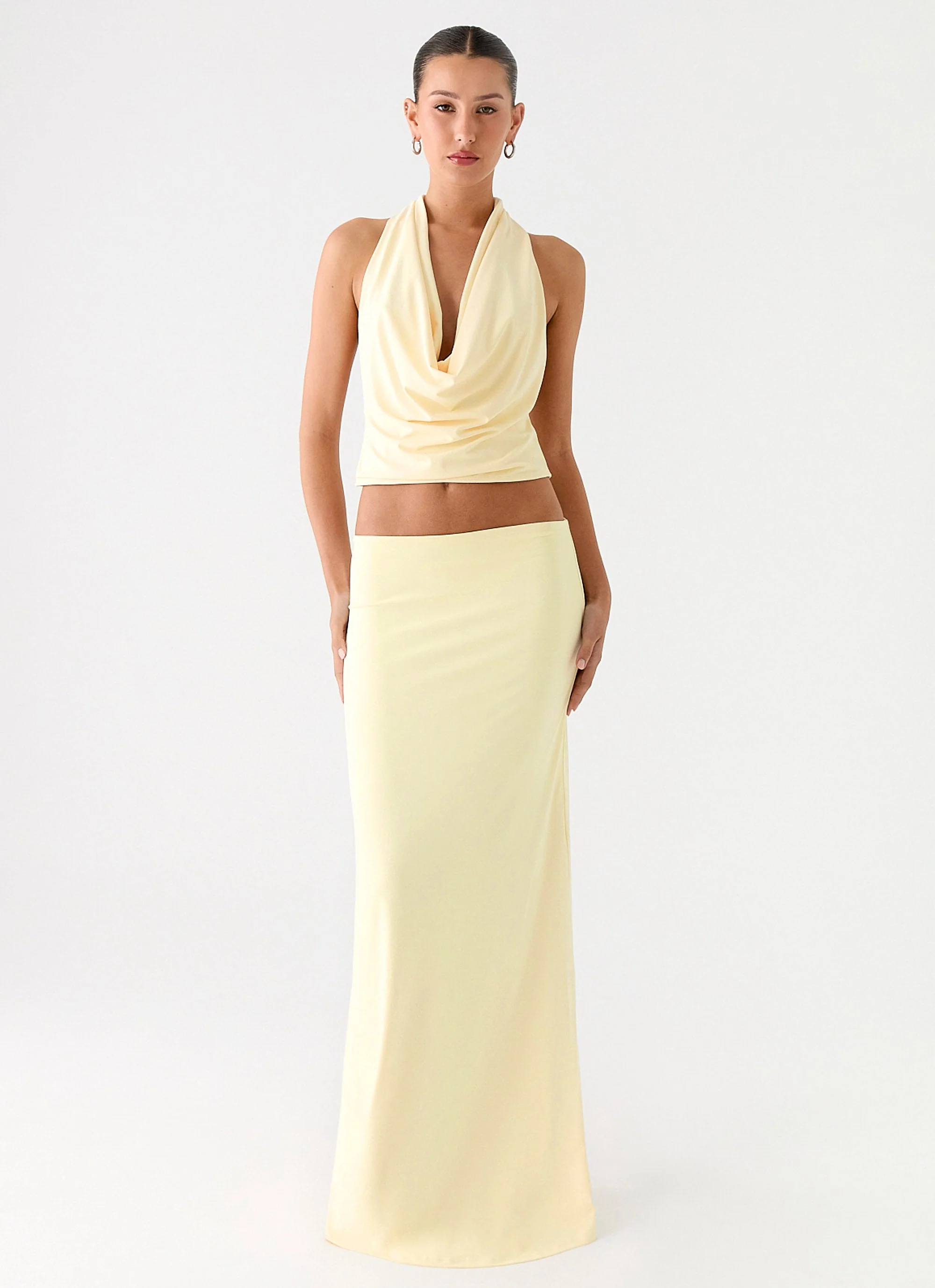 Ashi Maxi Skirt - Yellow - Image 5