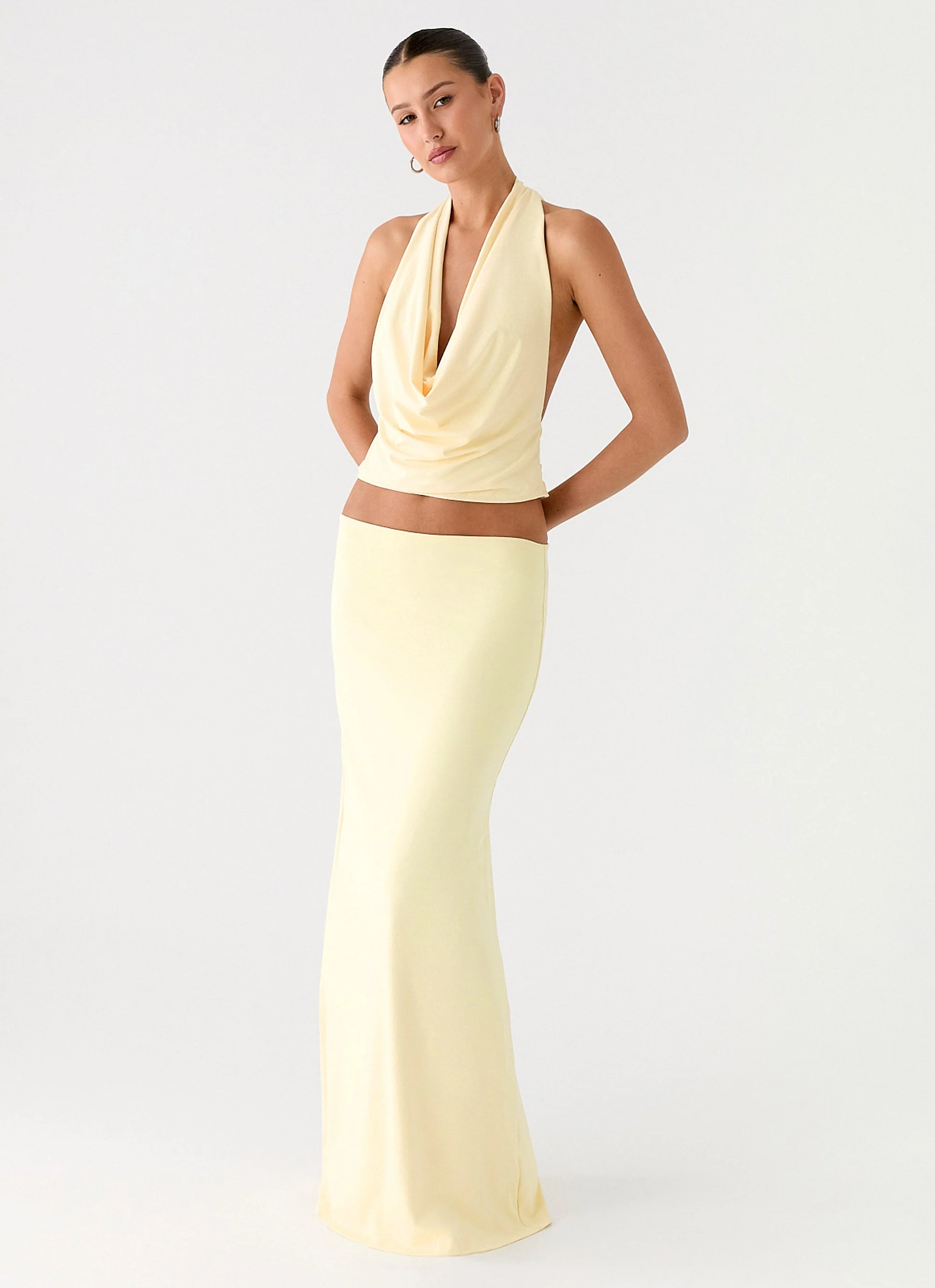 Ashi Maxi Skirt - Yellow - Image 6