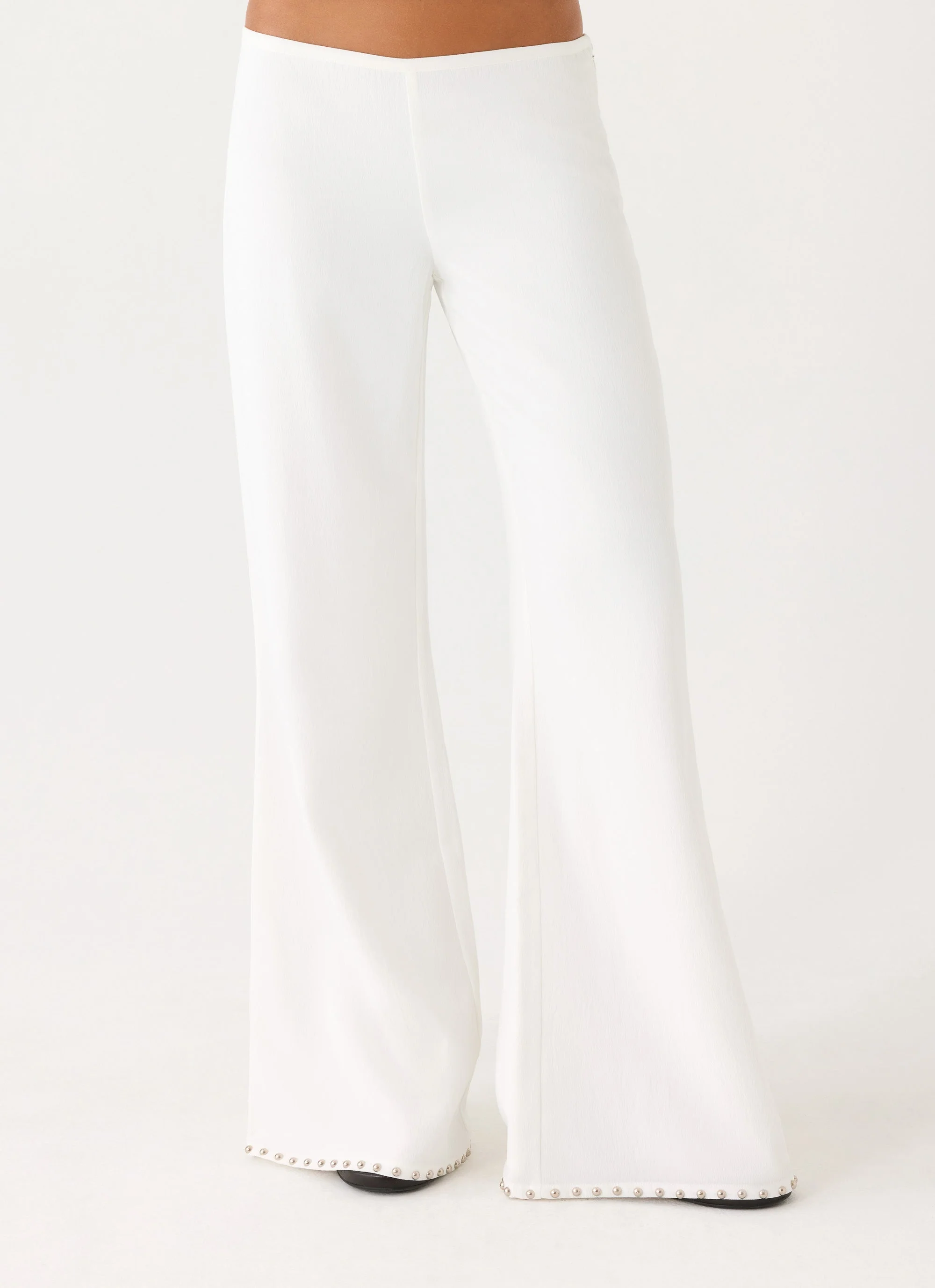 Ashika Studded Pants - White - Image 5