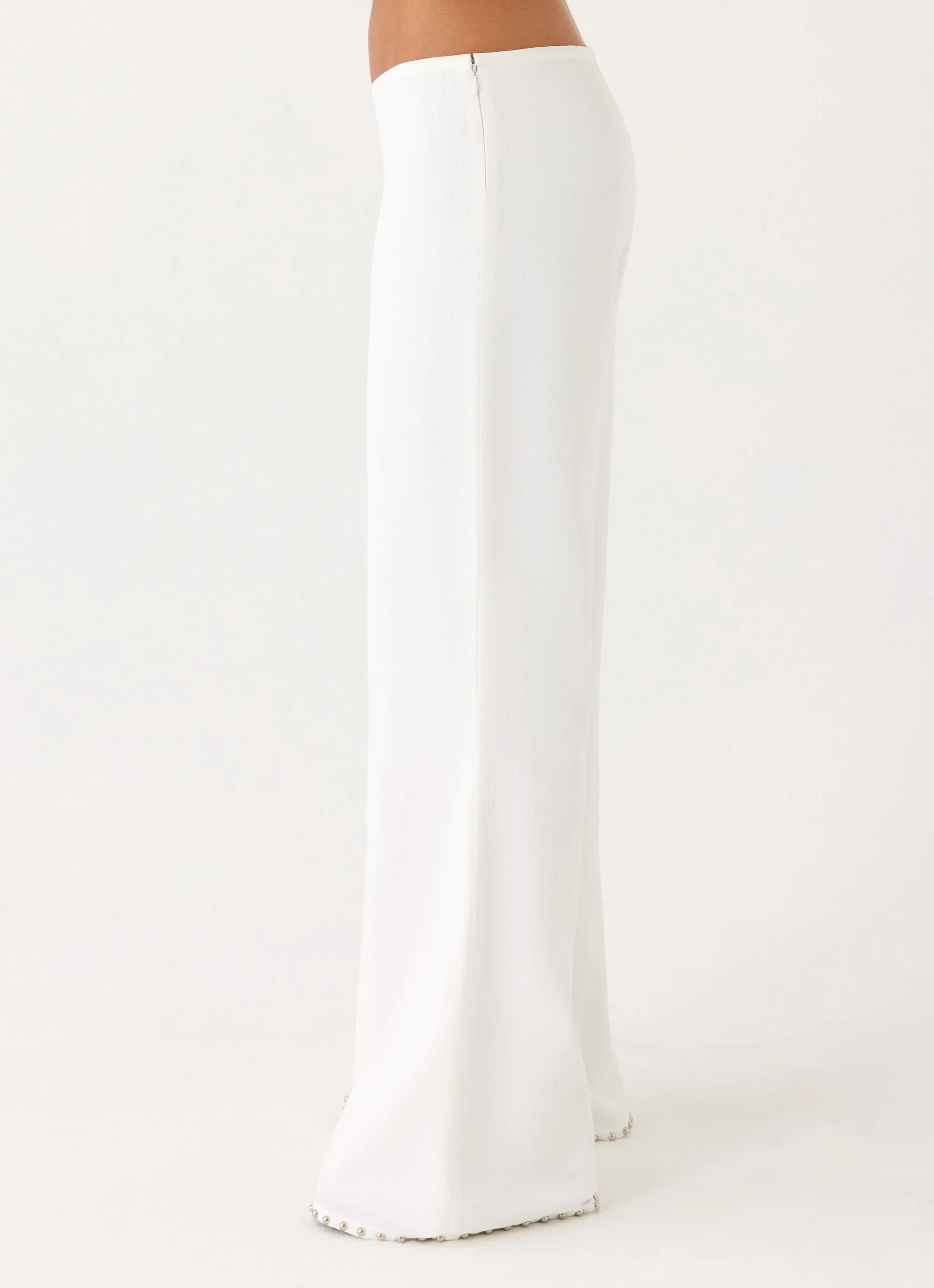 Ashika Studded Pants - White - Image 9
