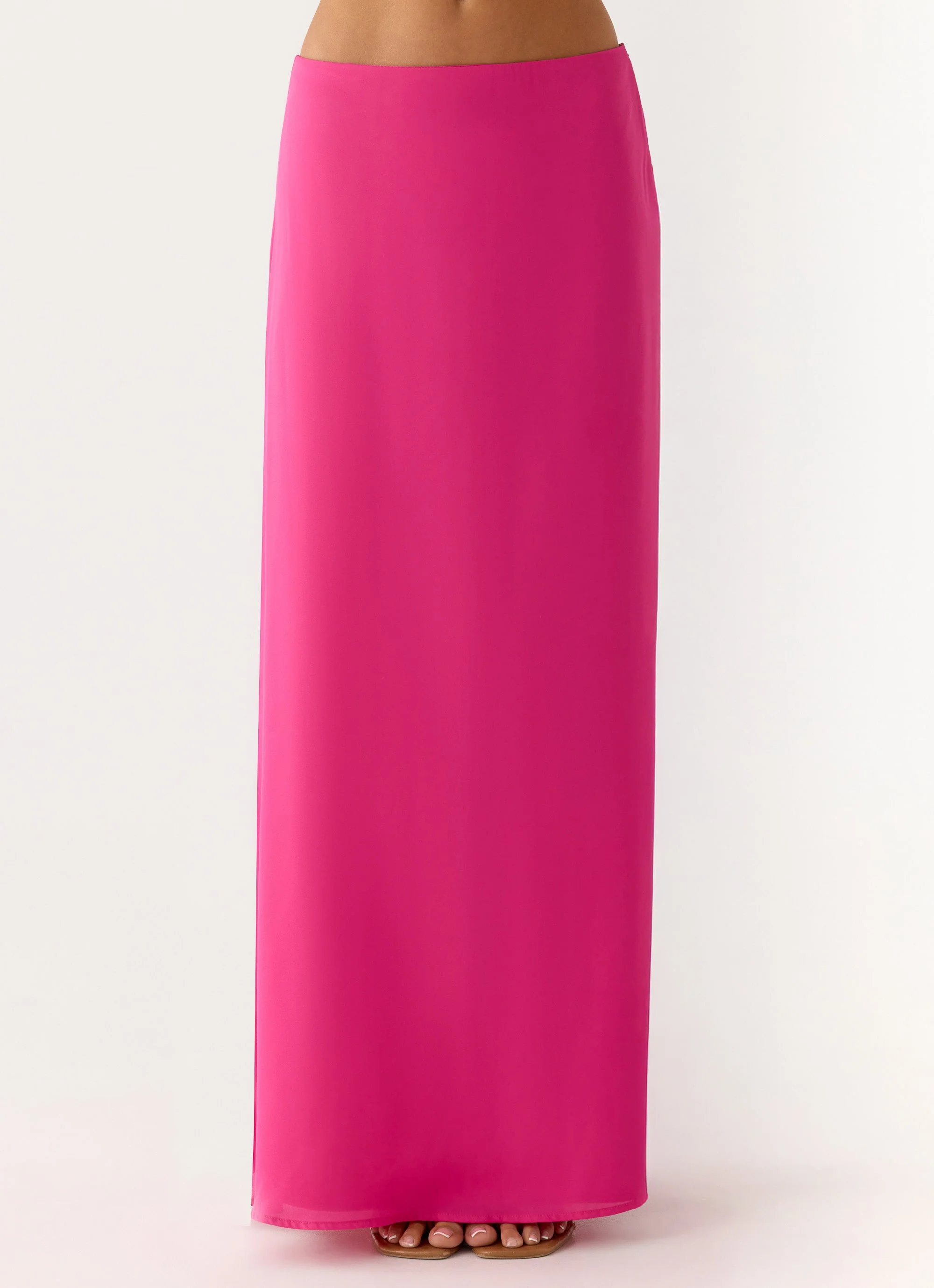 Ashlea Maxi Skirt - Fuchsia - Image 2