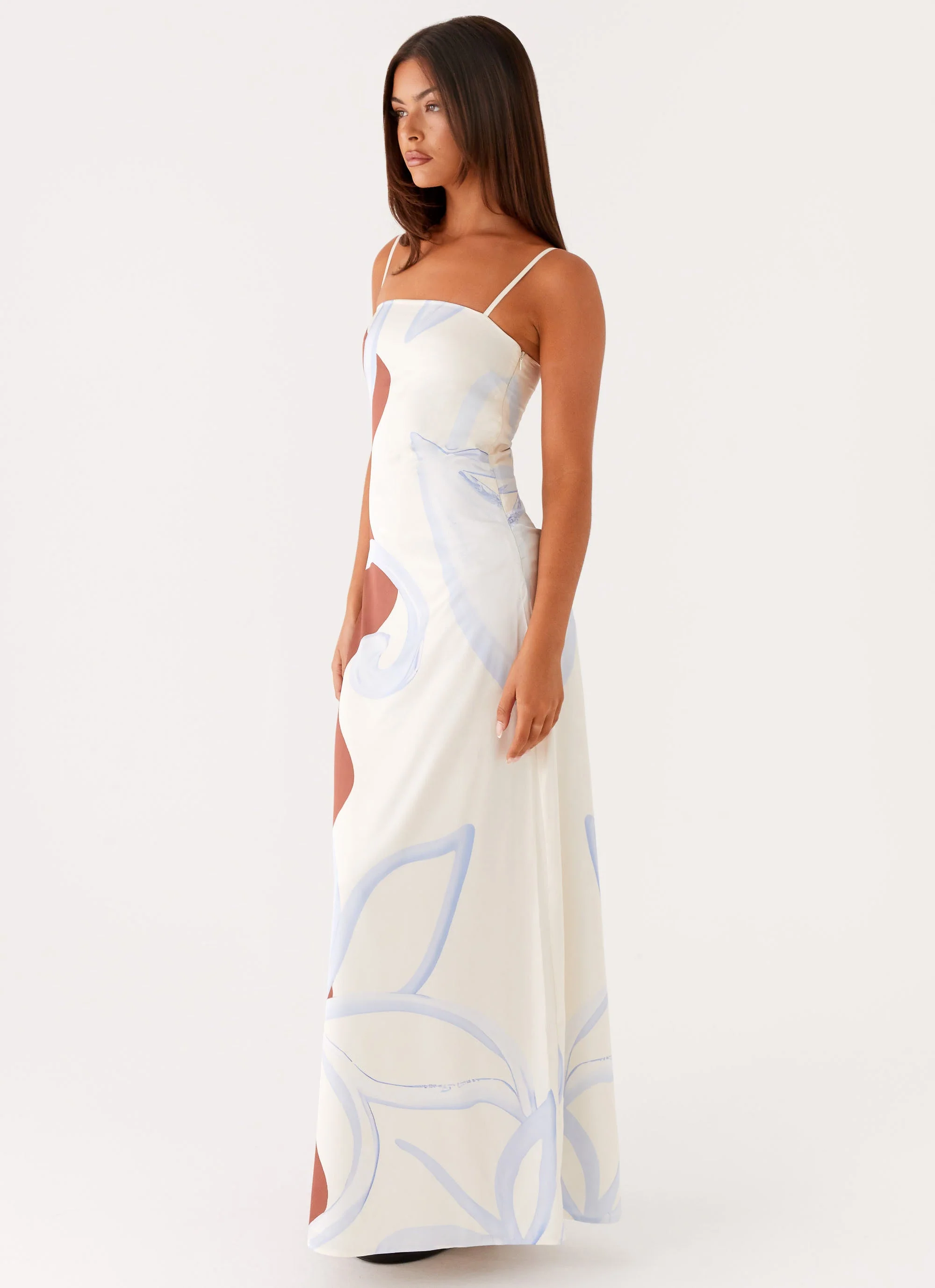 Aster Bloom Maxi Dress - Bloom Wave Print - Image 2