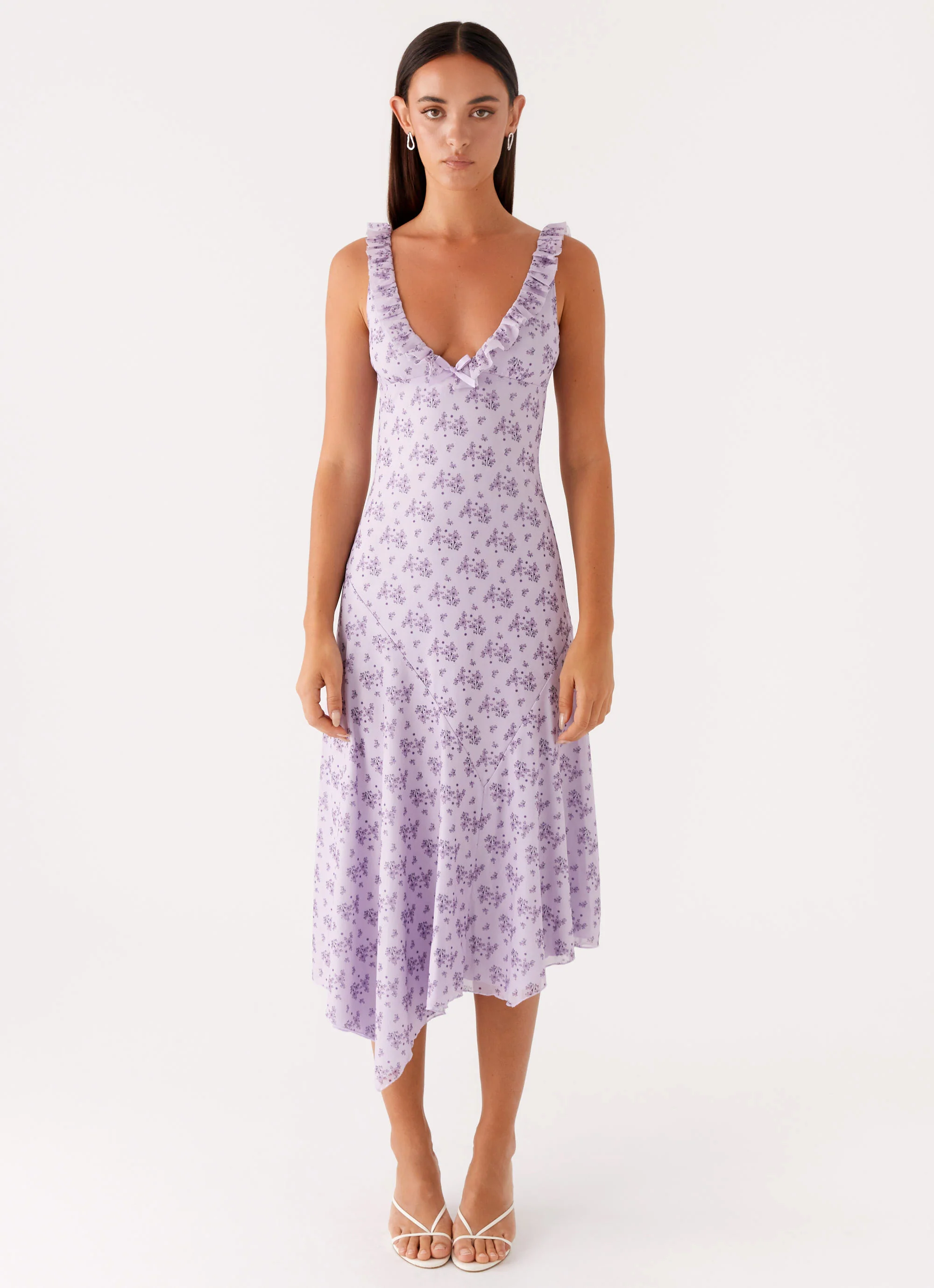 Asteri Midi Dress - Lavender Meadow - Image 2