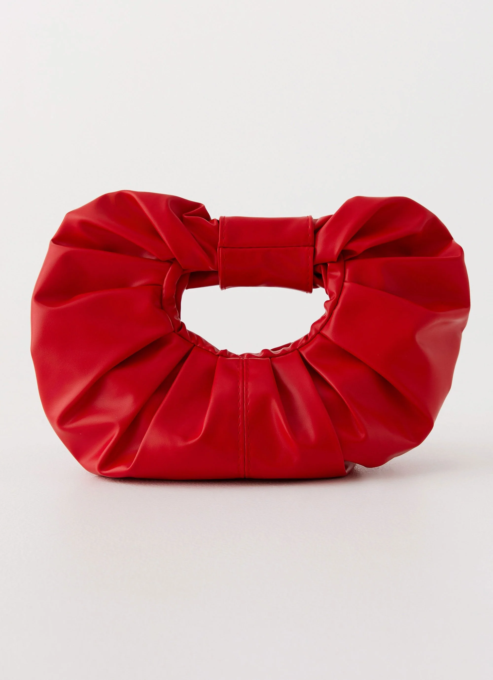 Atavista Scrunchie Bag - Red - Image 2