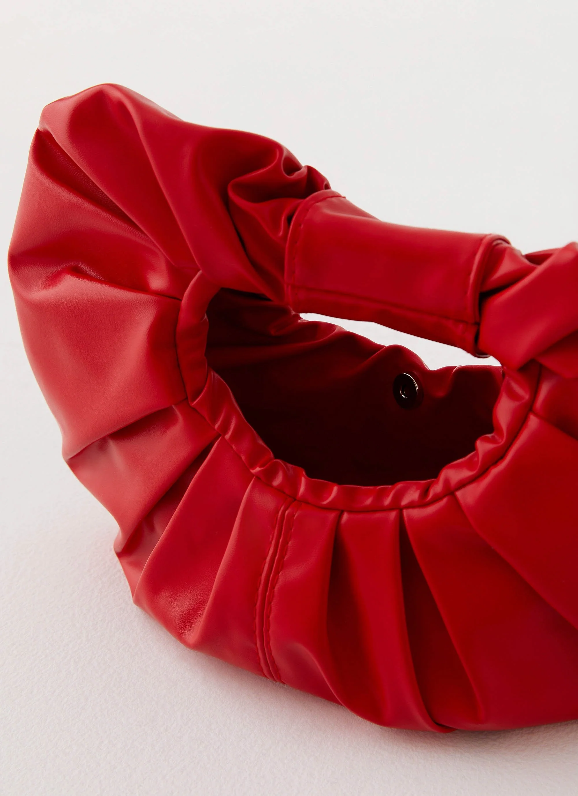 Atavista Scrunchie Bag - Red - Image 3