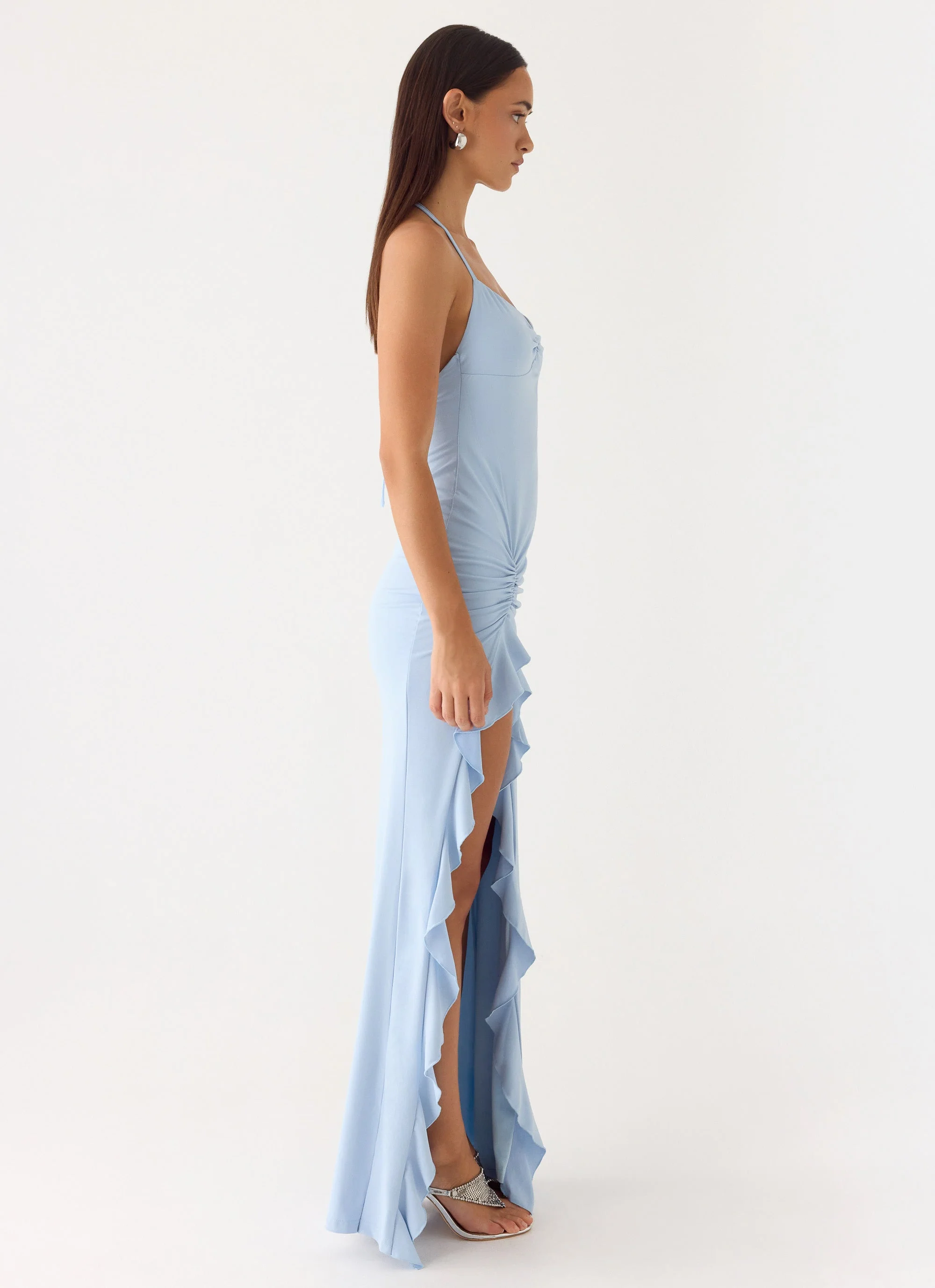 Augusta Maxi Dress - Blue - Image 2