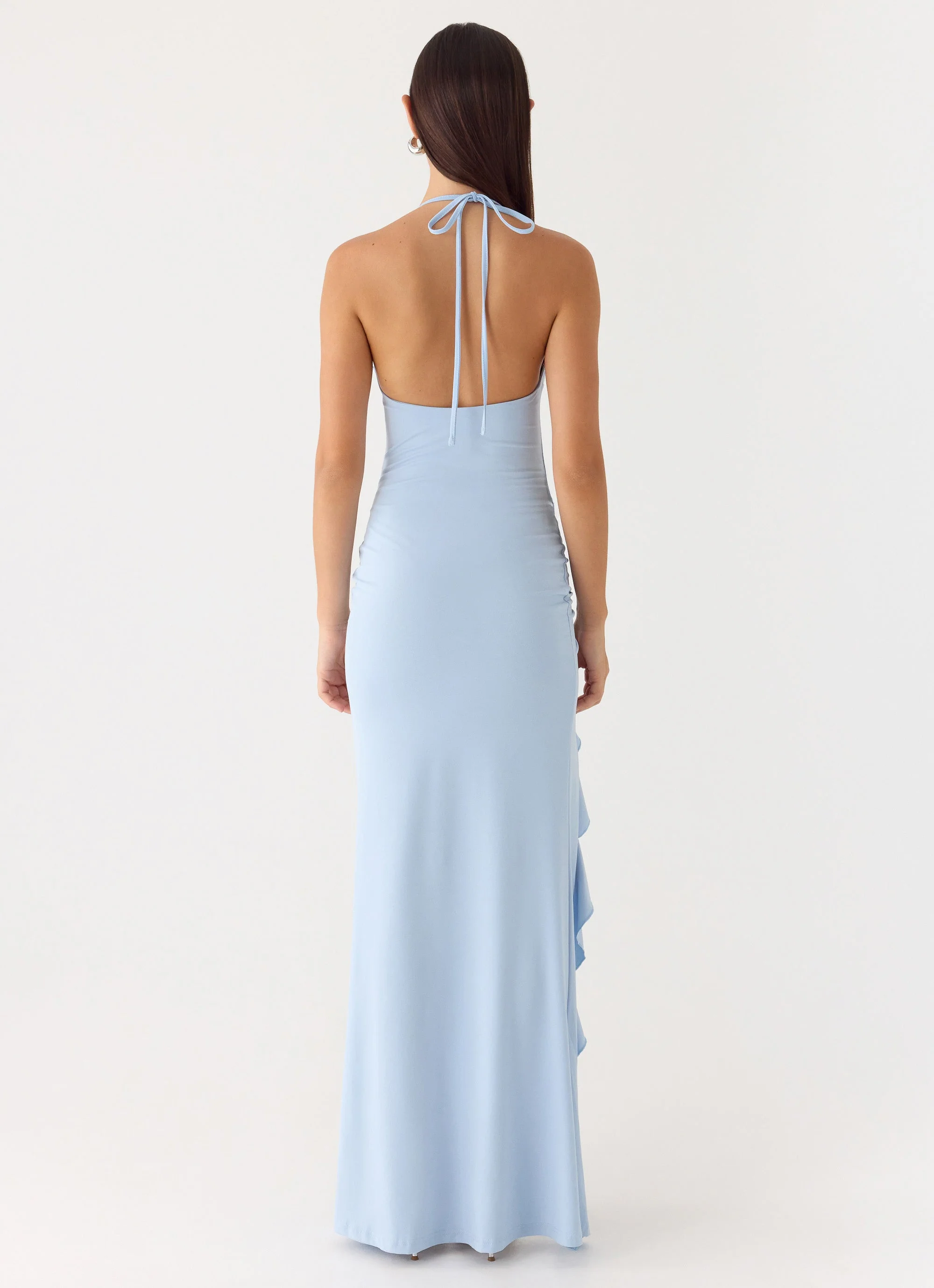 Augusta Maxi Dress - Blue - Image 3