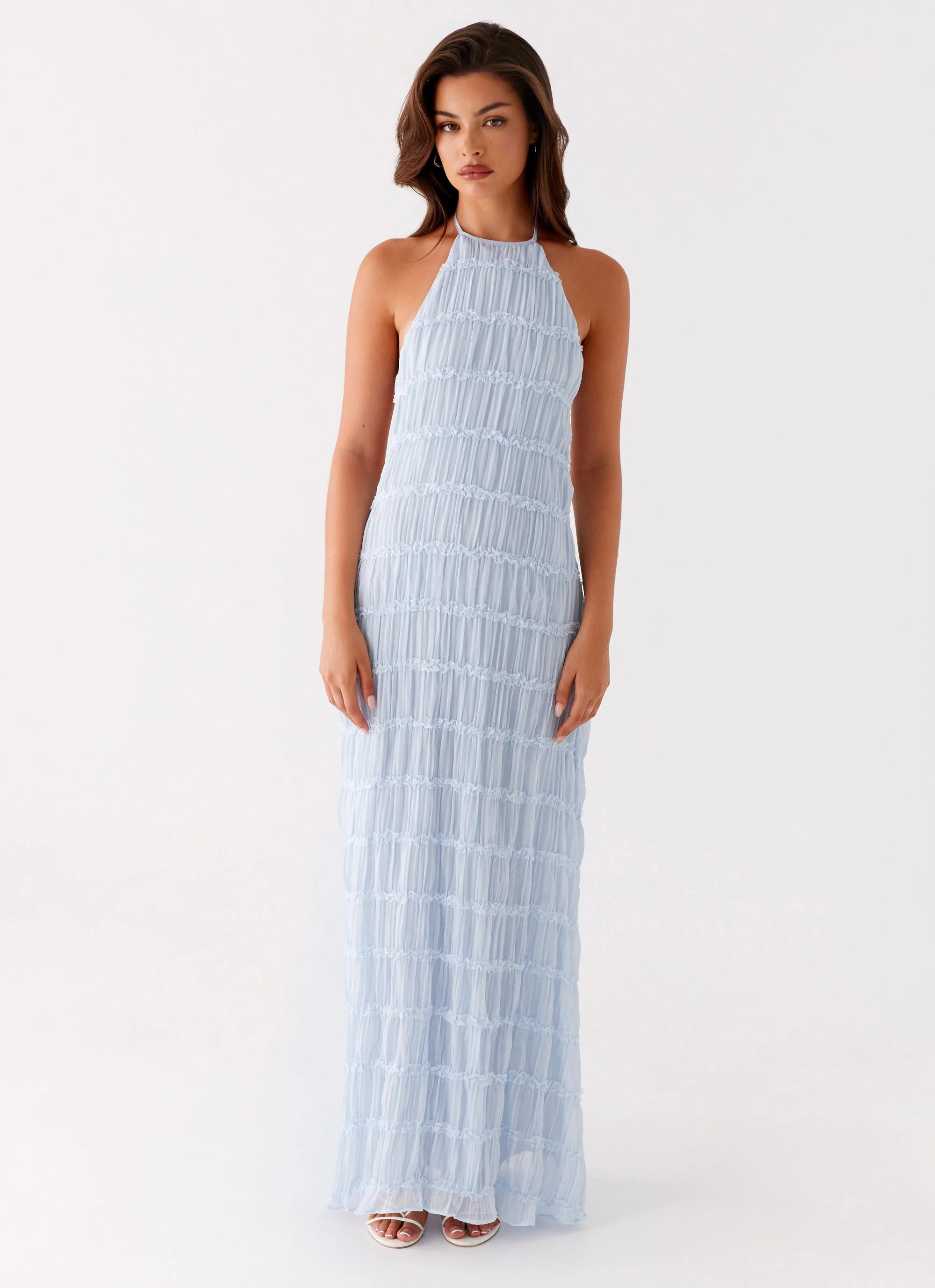 Aullie Maxi Dress - Blue - Image 2