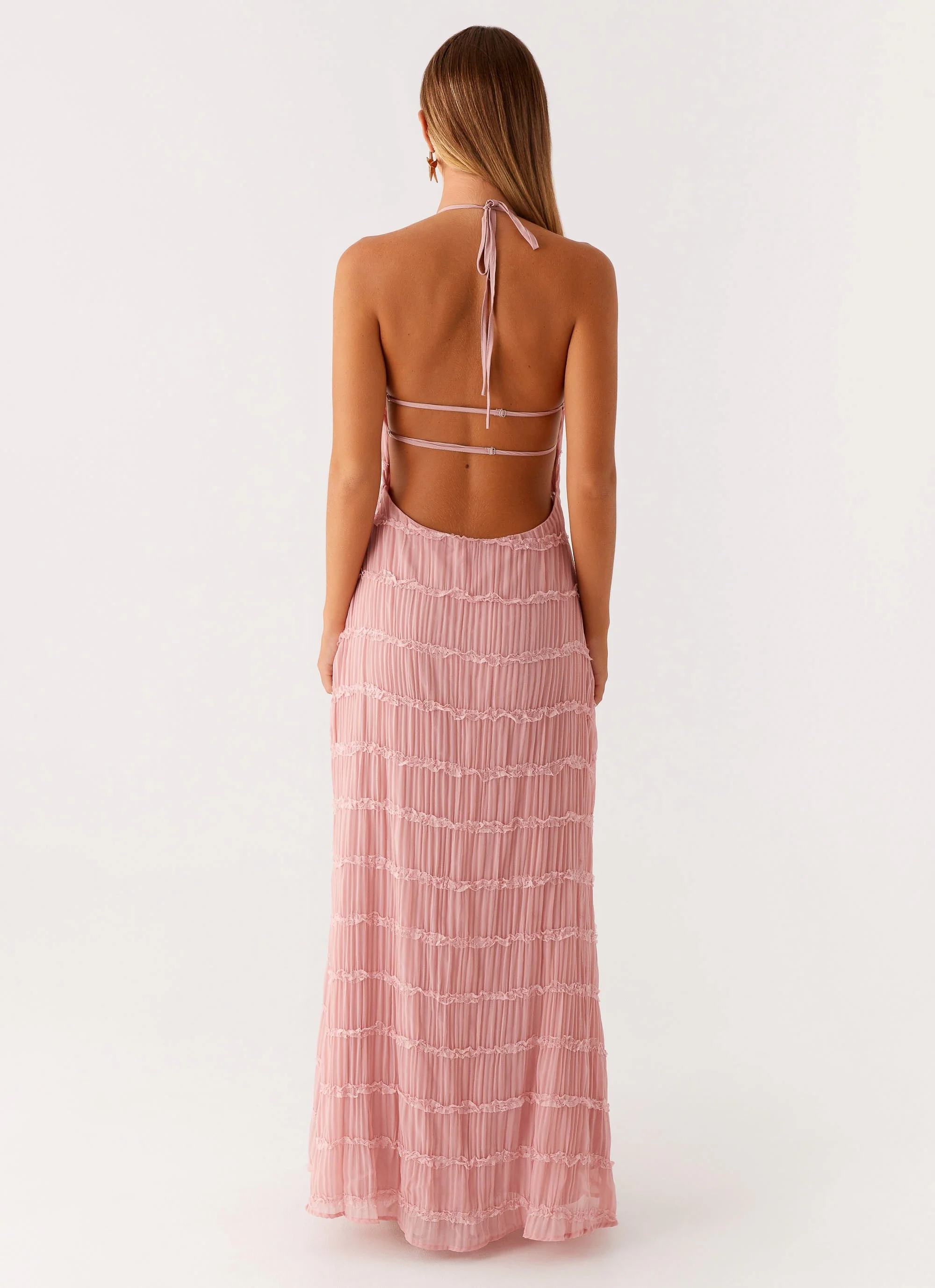 Aullie Maxi Dress - Pink - Image 4