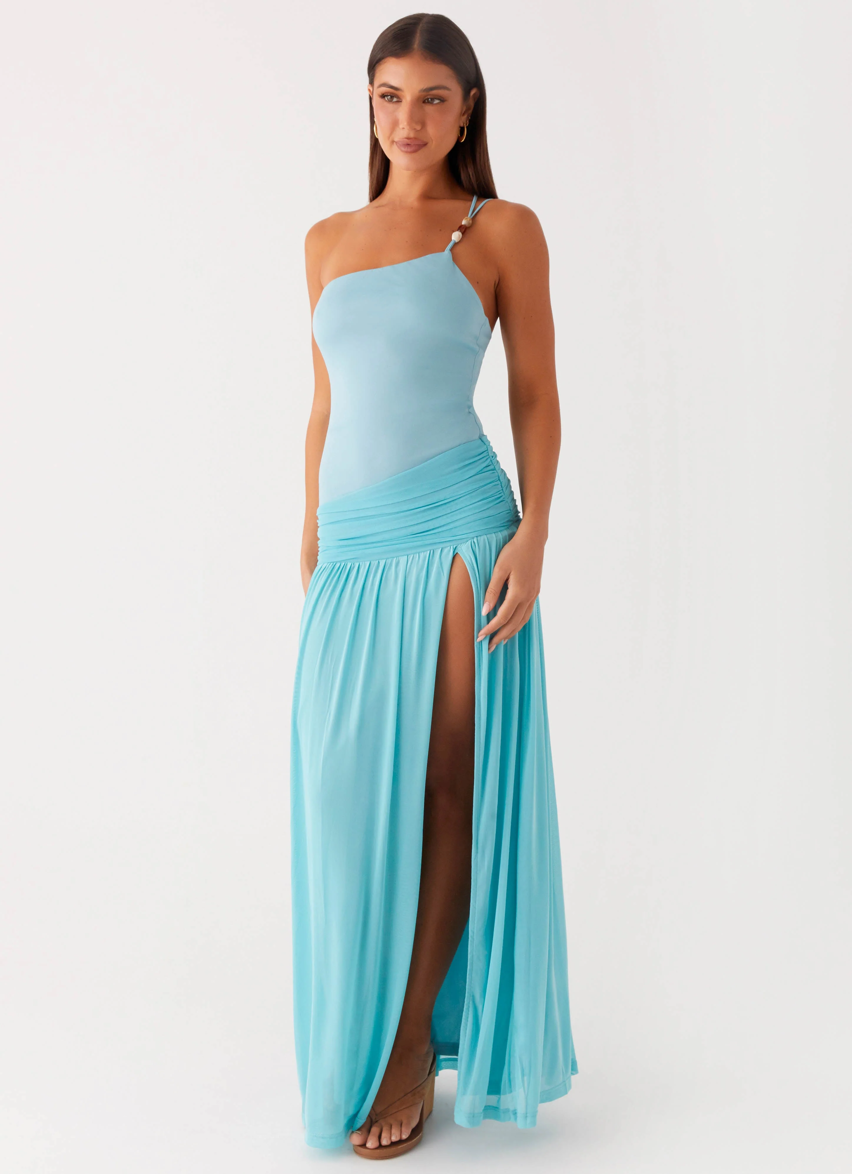 Aurelia Maxi Dress - Aqua - Image 6