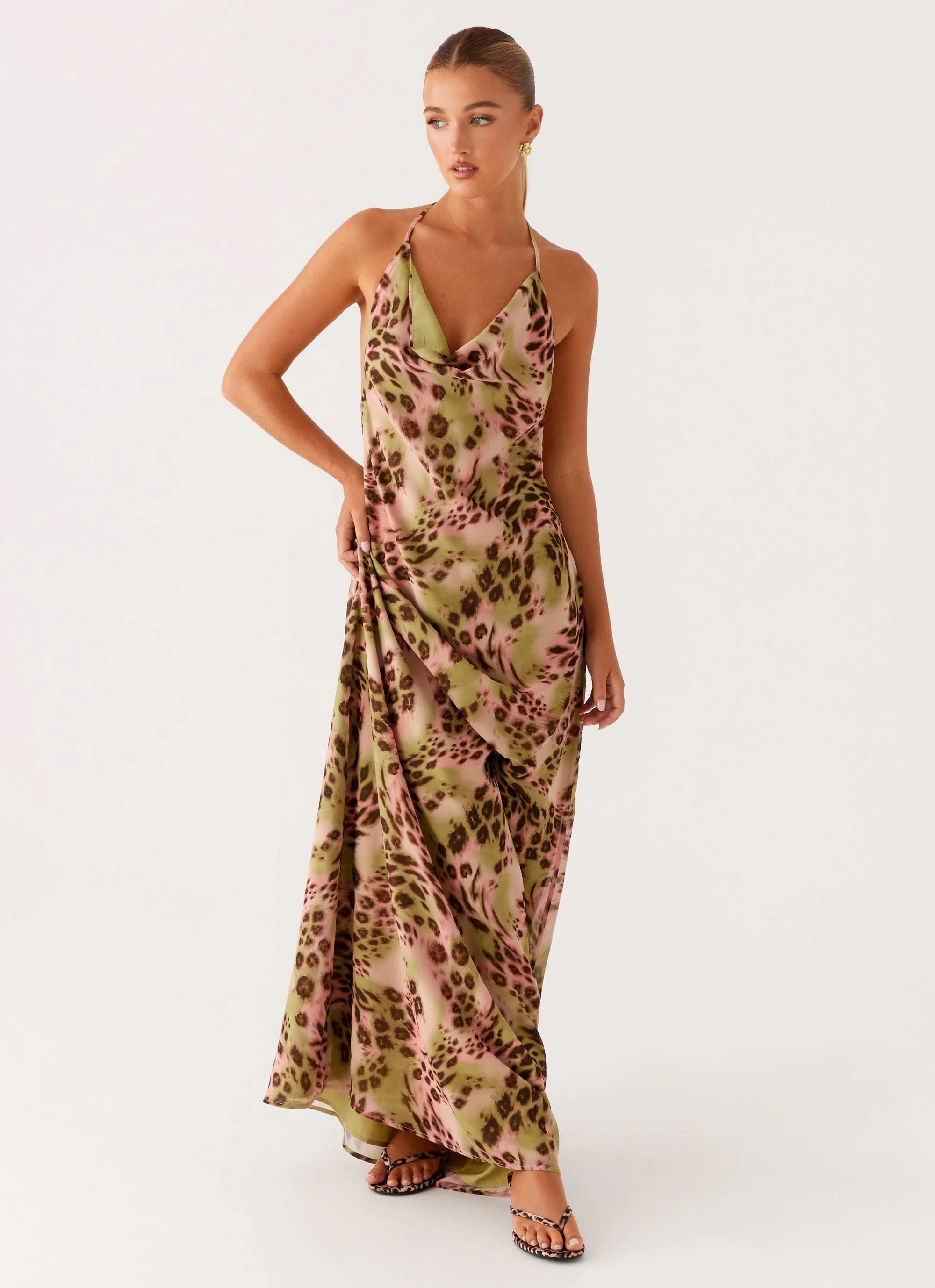 Austeja Maxi Dress - Swirl Leo - Image 3
