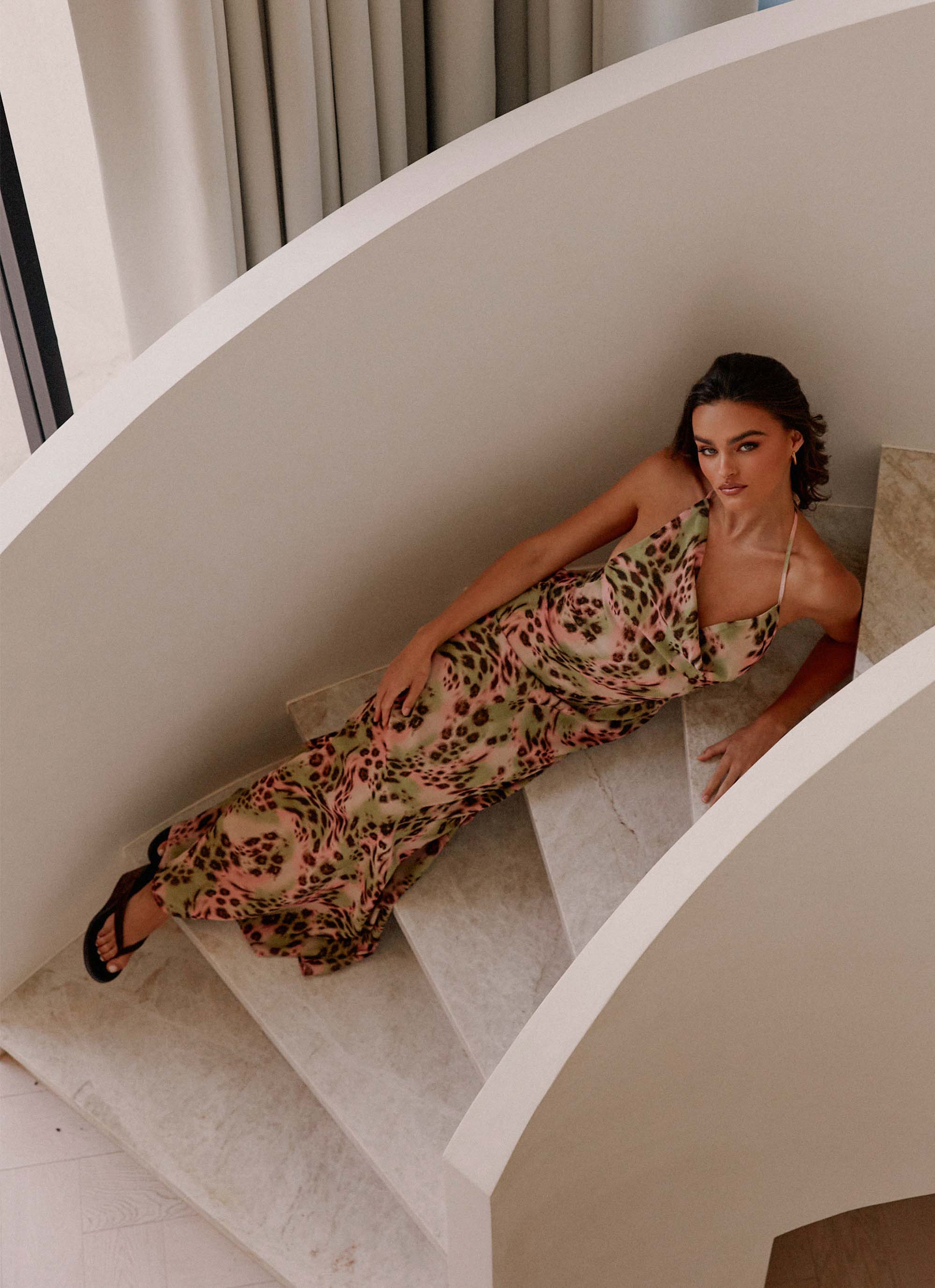 Austeja Maxi Dress - Swirl Leo - Image 7