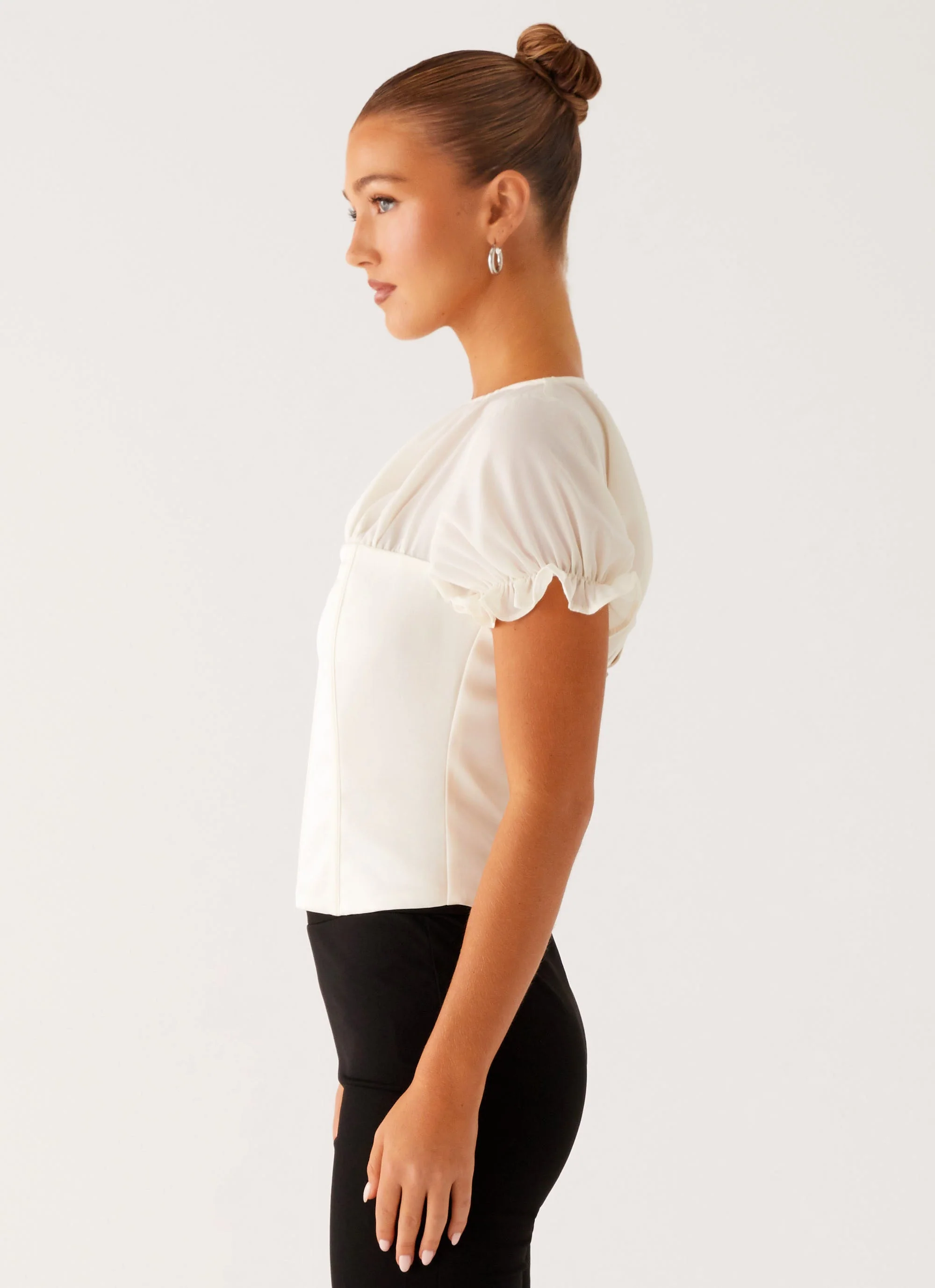 Avalee Top - Ivory - Image 3