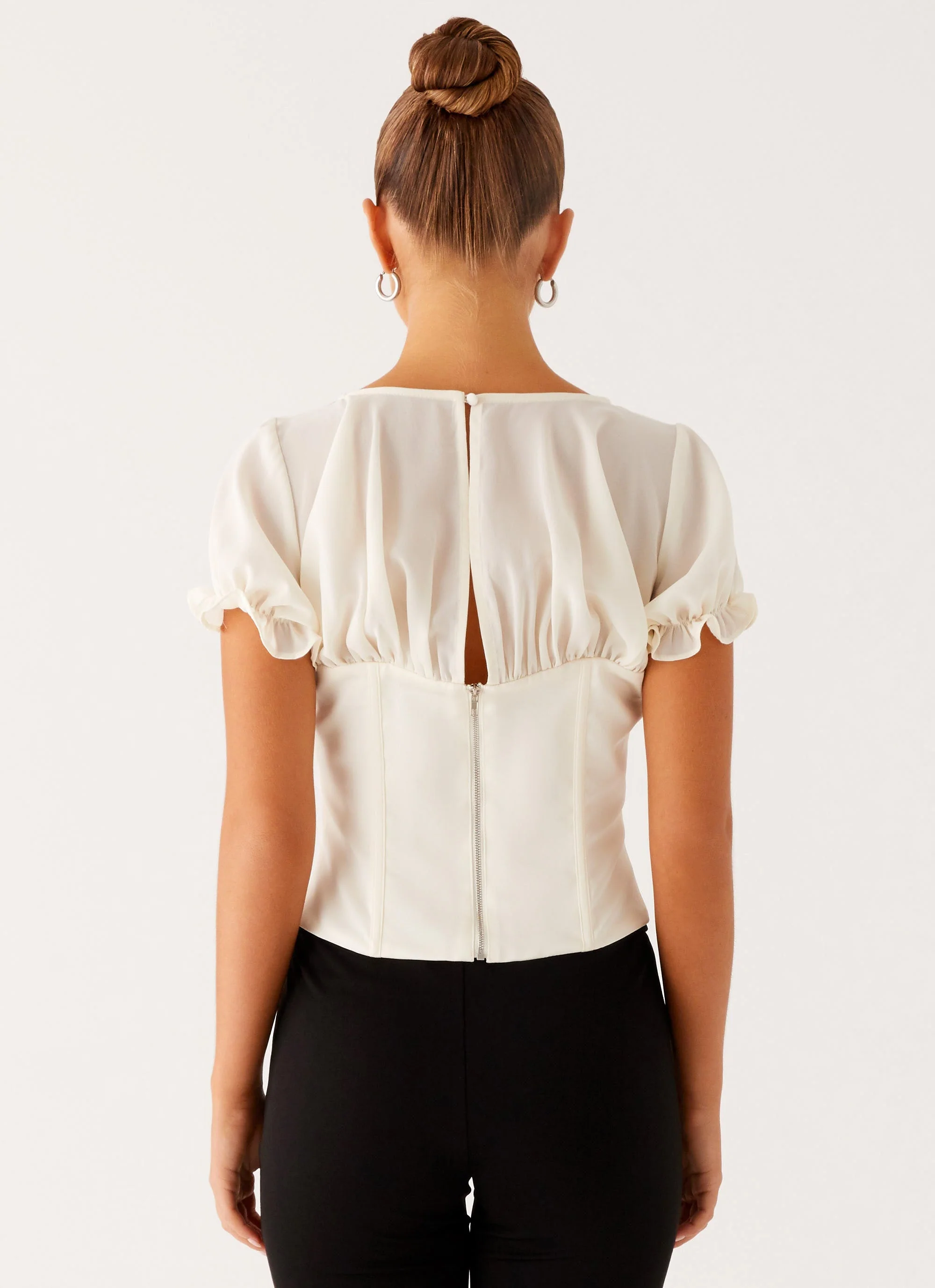 Avalee Top - Ivory - Image 4