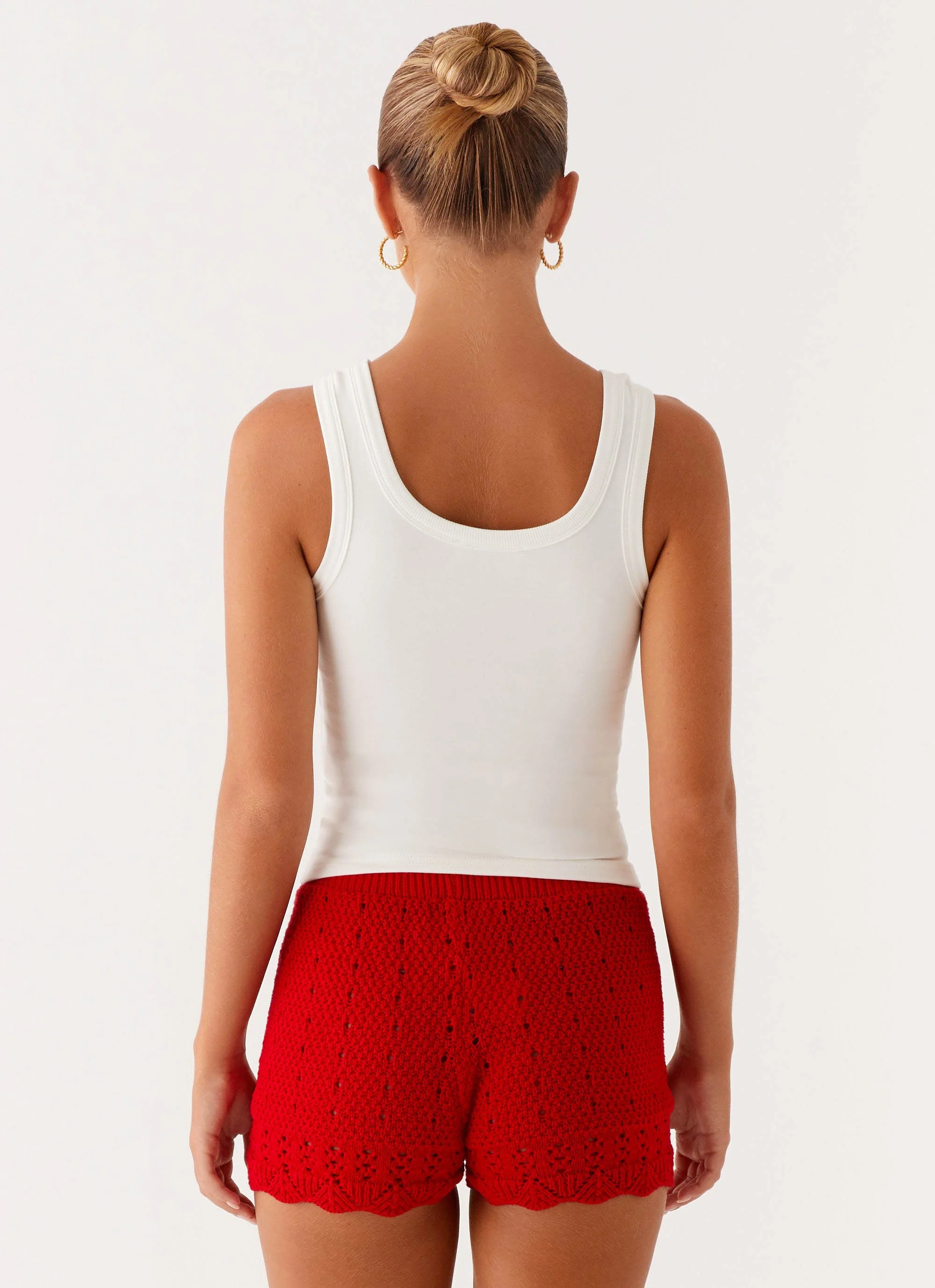 Avalita Tank Top - Ivory - Image 4