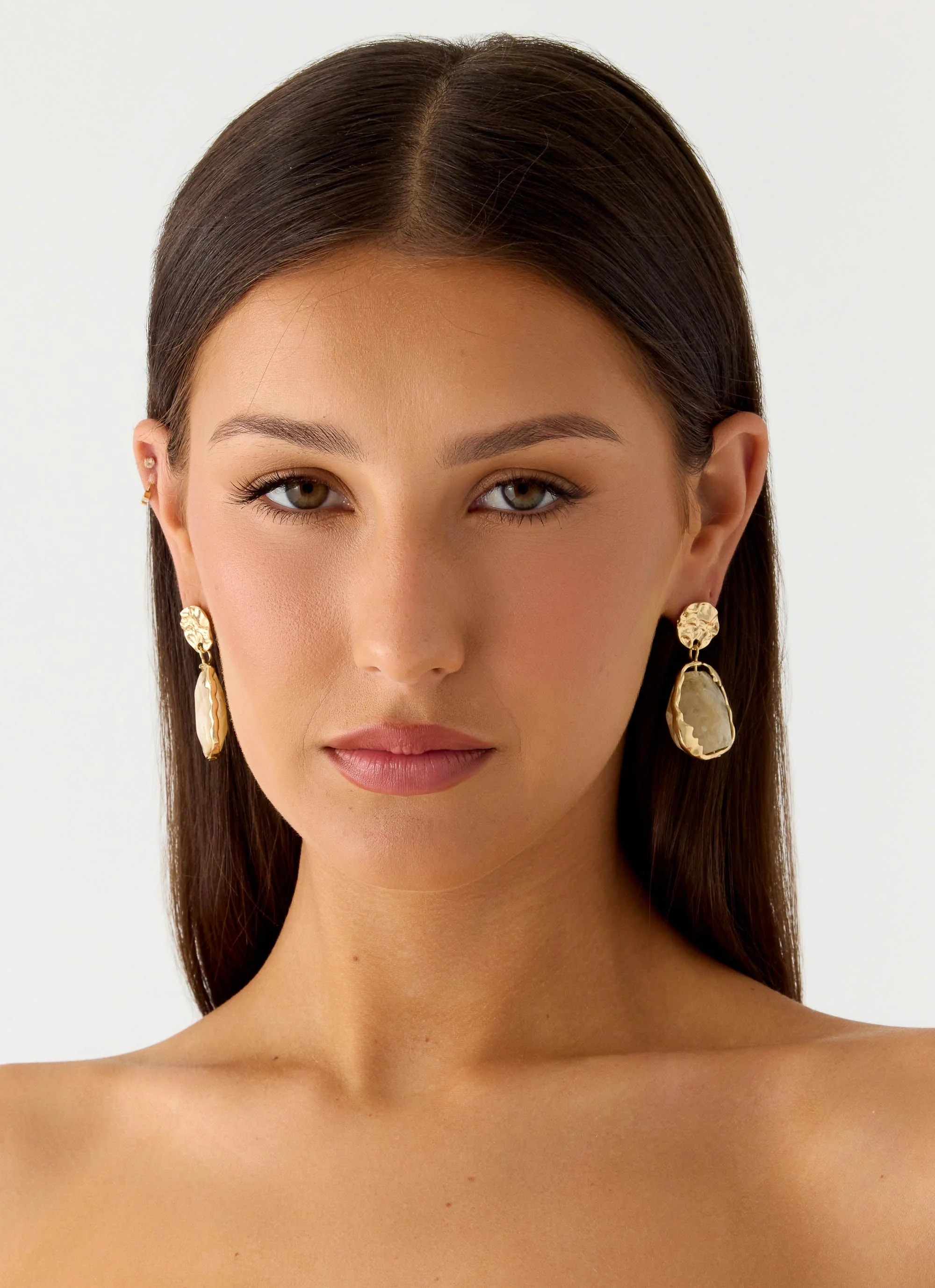 Balmy Glow Earrings - Gold - Image 2