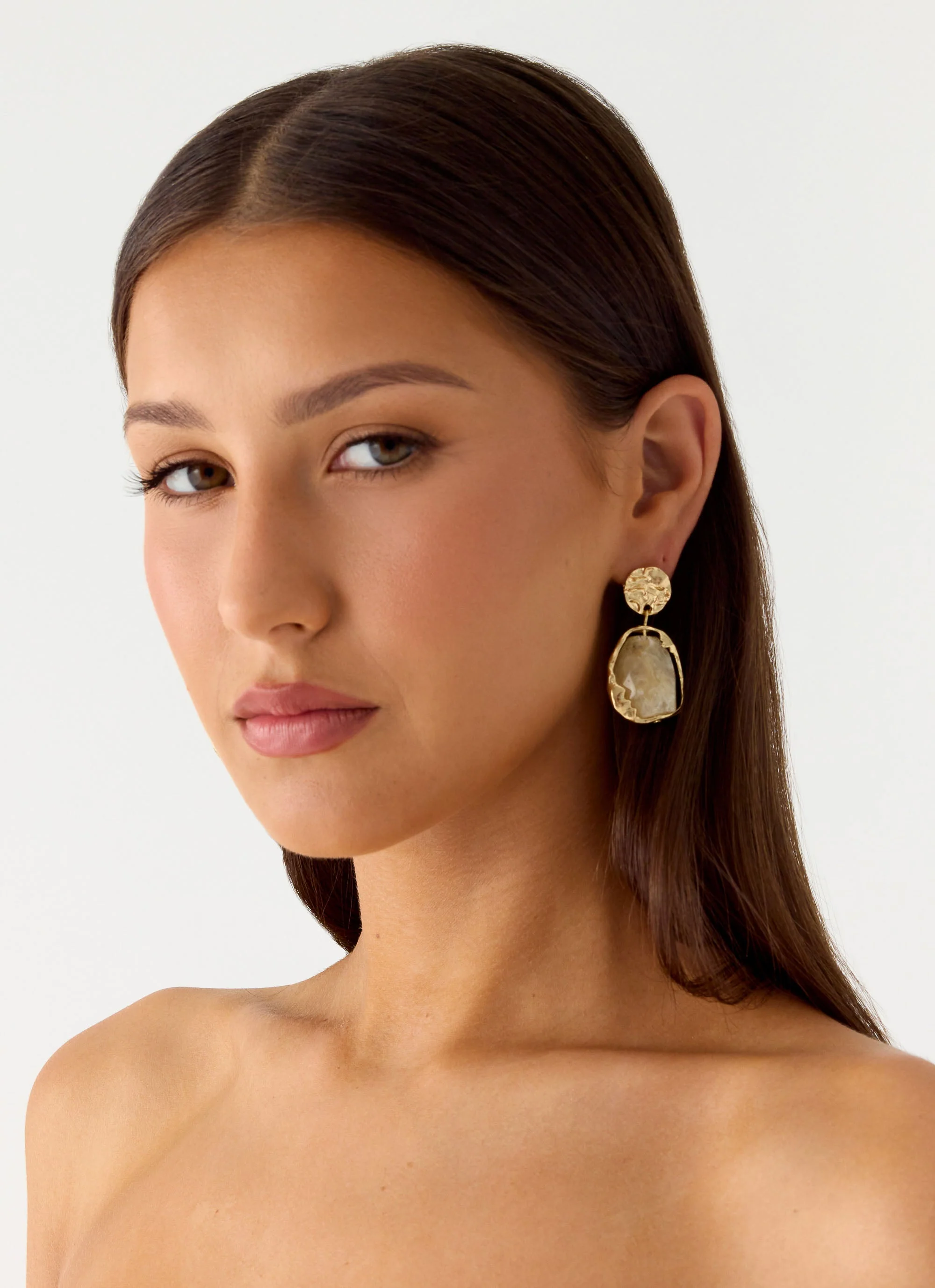 Balmy Glow Earrings - Gold - Image 4