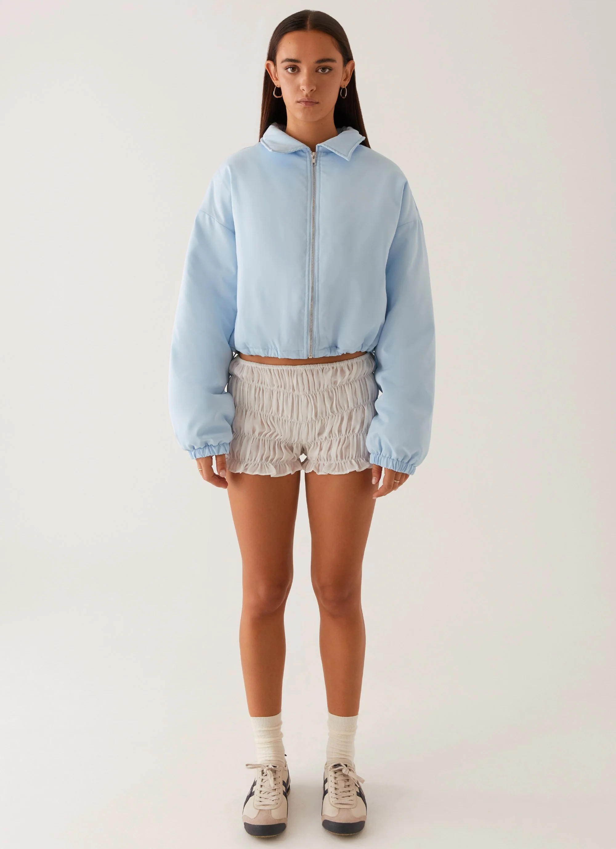 Baltimore Bomber Jacket - Pale Blue - Image 2