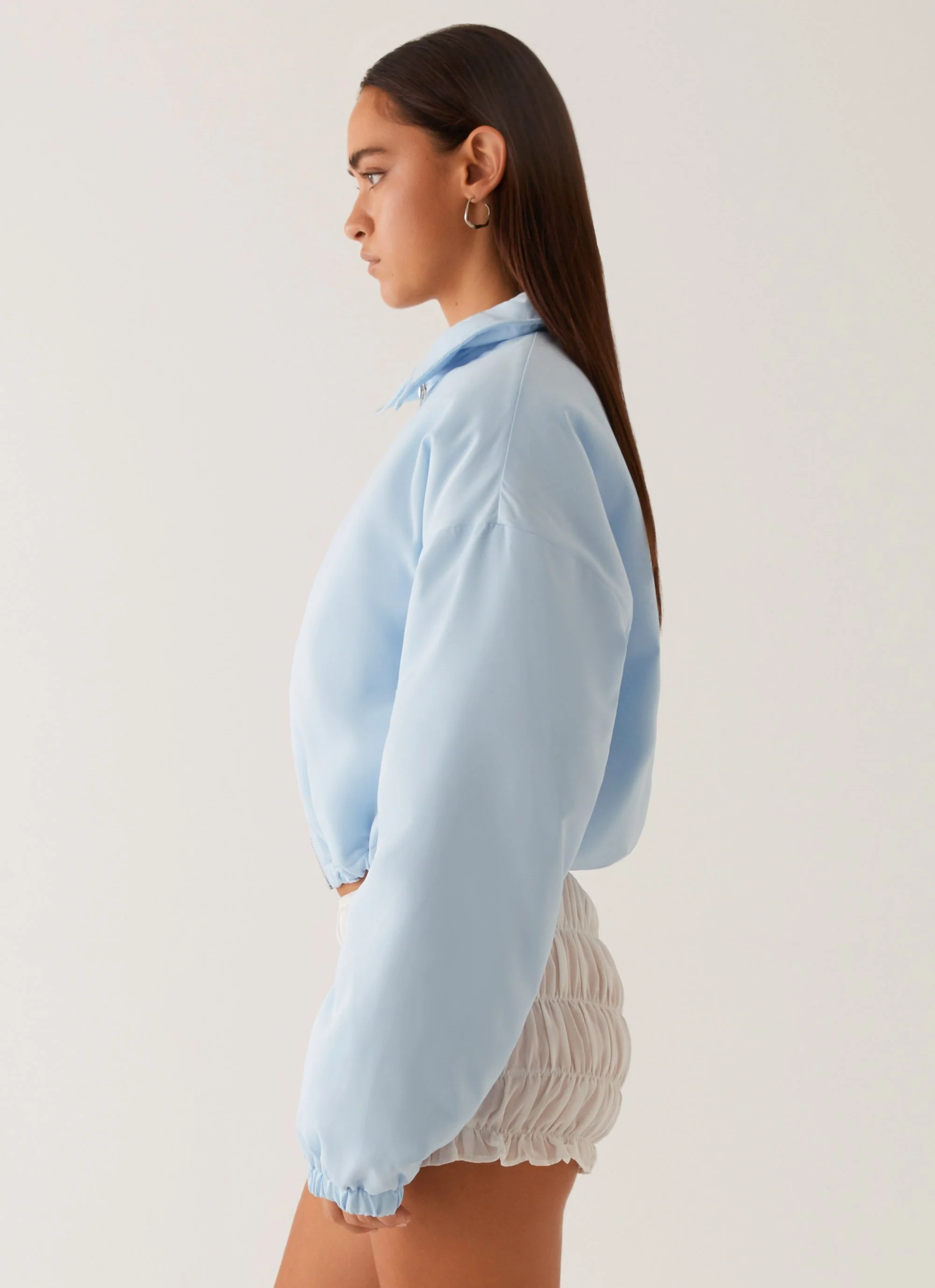 Baltimore Bomber Jacket - Pale Blue - Image 3