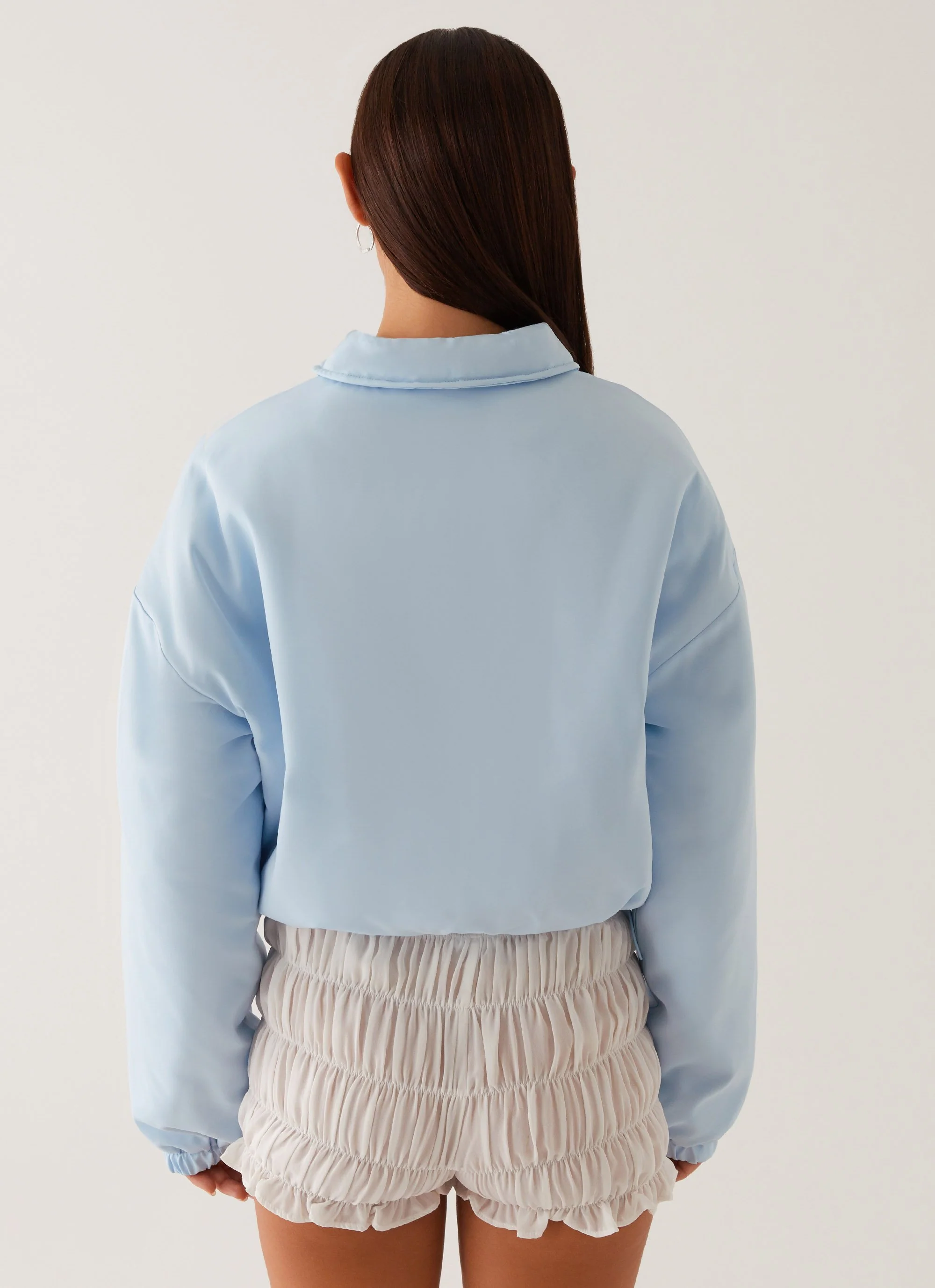 Baltimore Bomber Jacket - Pale Blue - Image 4