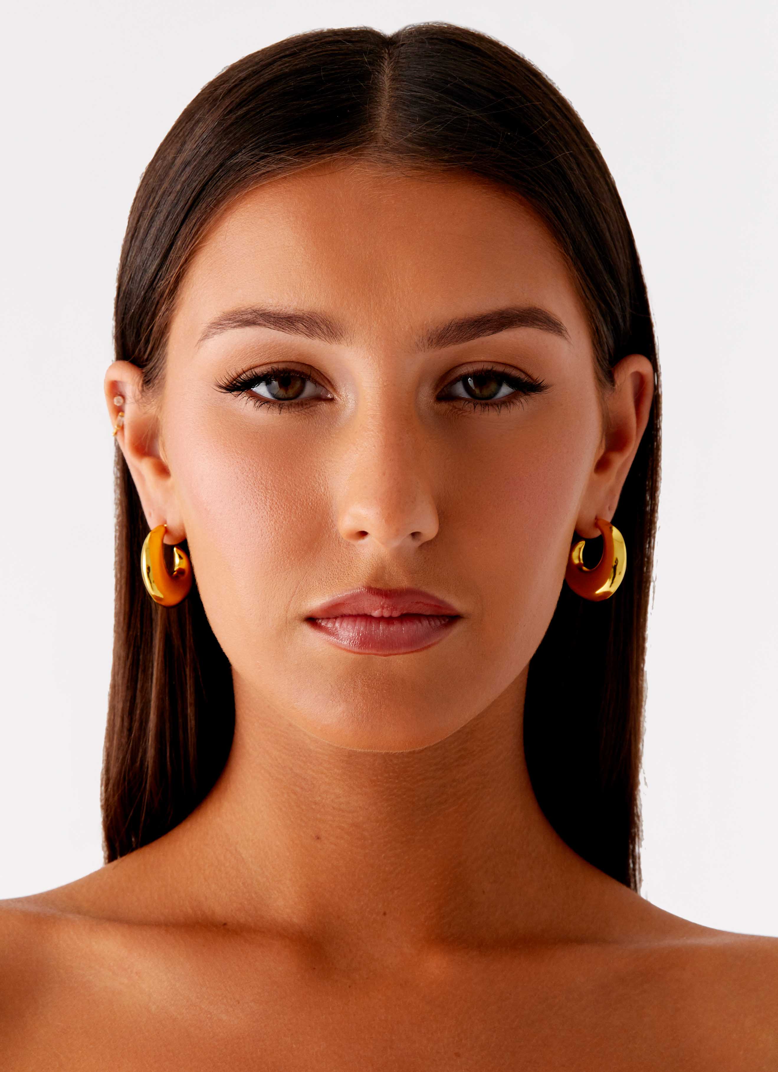 Bare Essentials Earrings - Gold - Image 4