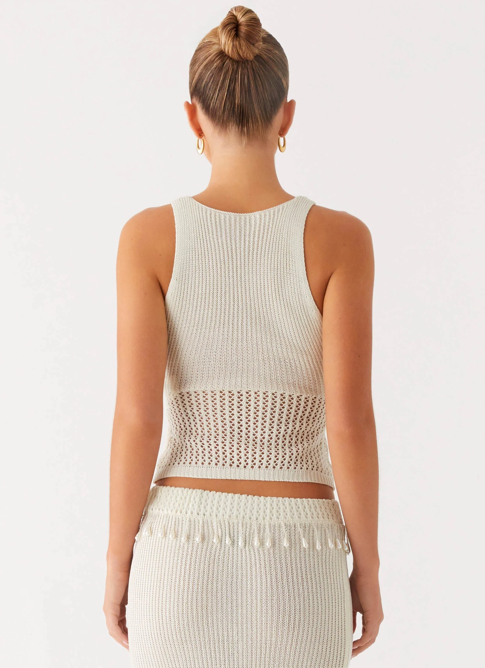 Basilia Knit Top - Off White - Image 3